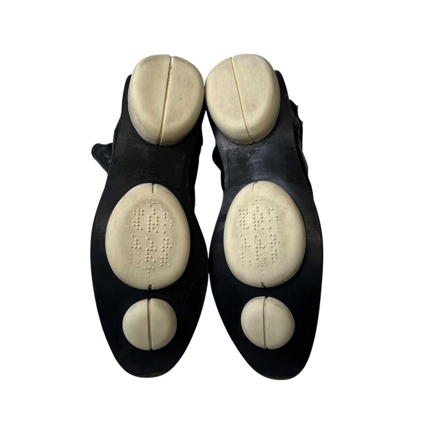 00s Marithé + François Girbaud Leather Cowboy Boots