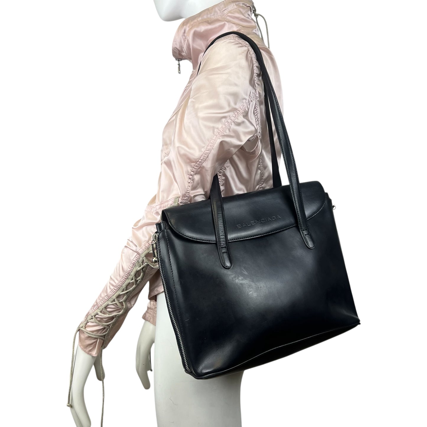 90s Balenciaga zippered Shoulder Bag