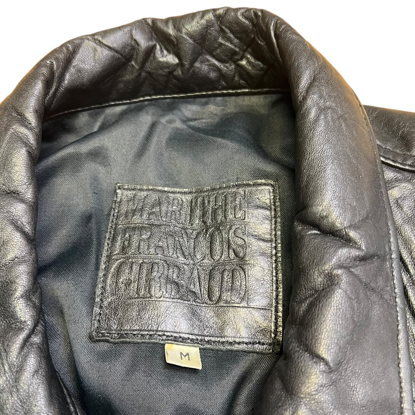 80s Marithé + François Girbaud Milléssimes Leather Jacket