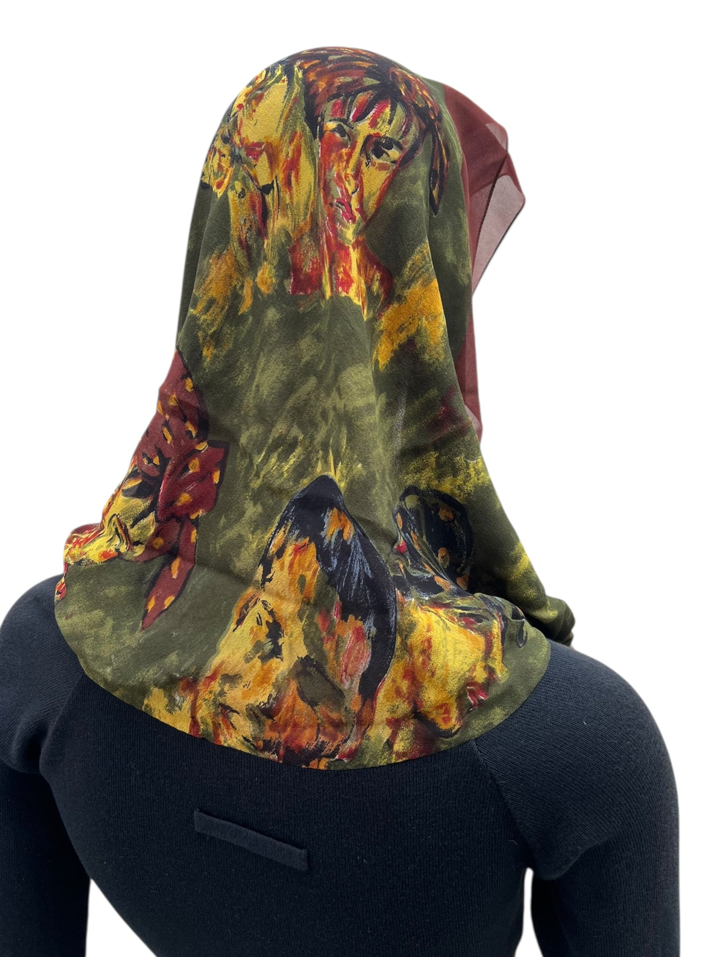 90s Jean Paul Gaultier Scarf Cardigan