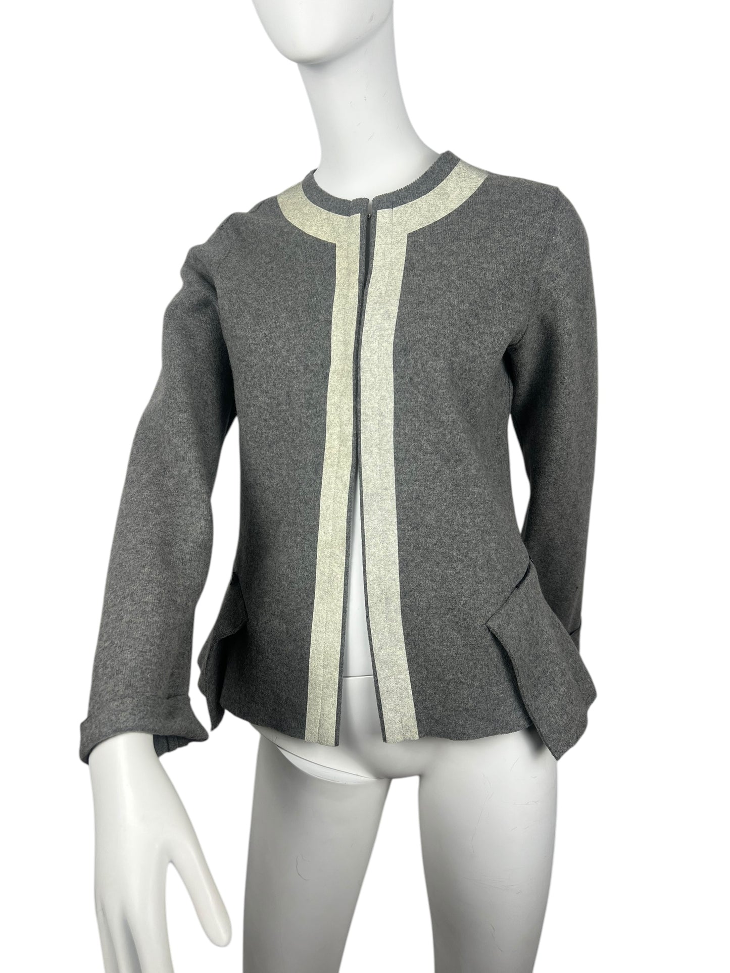 00’ Marithé + François Girbaud Wool Hook Closure Jacket