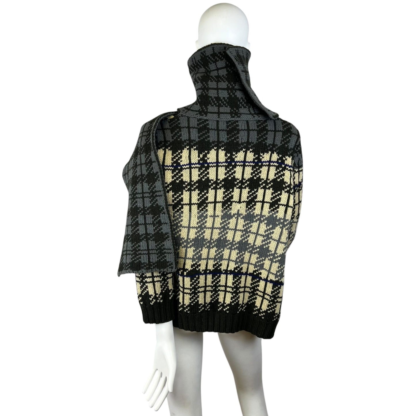00’ Dries van Noten Wool Scarf sweater