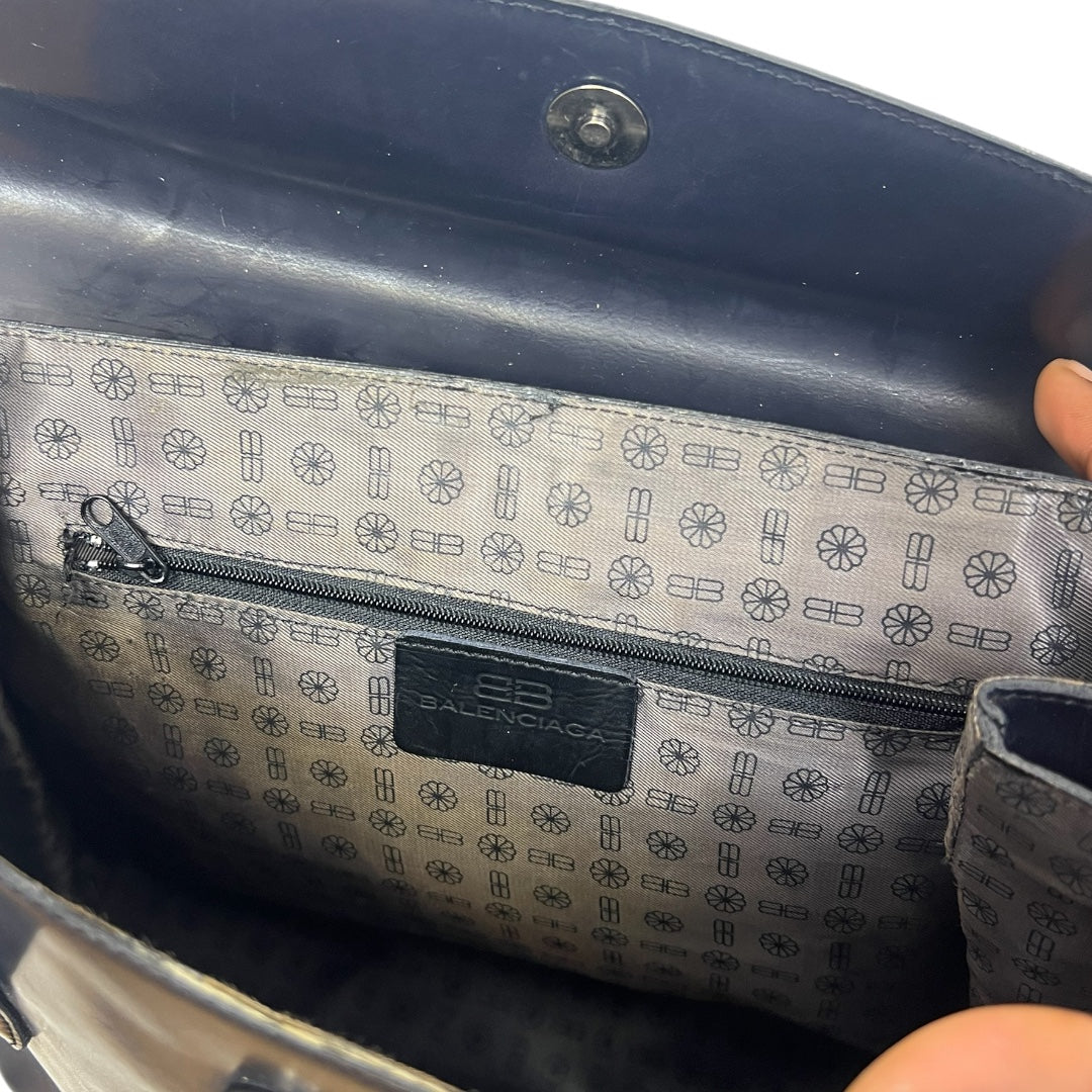 90s Balenciaga zippered Shoulder Bag