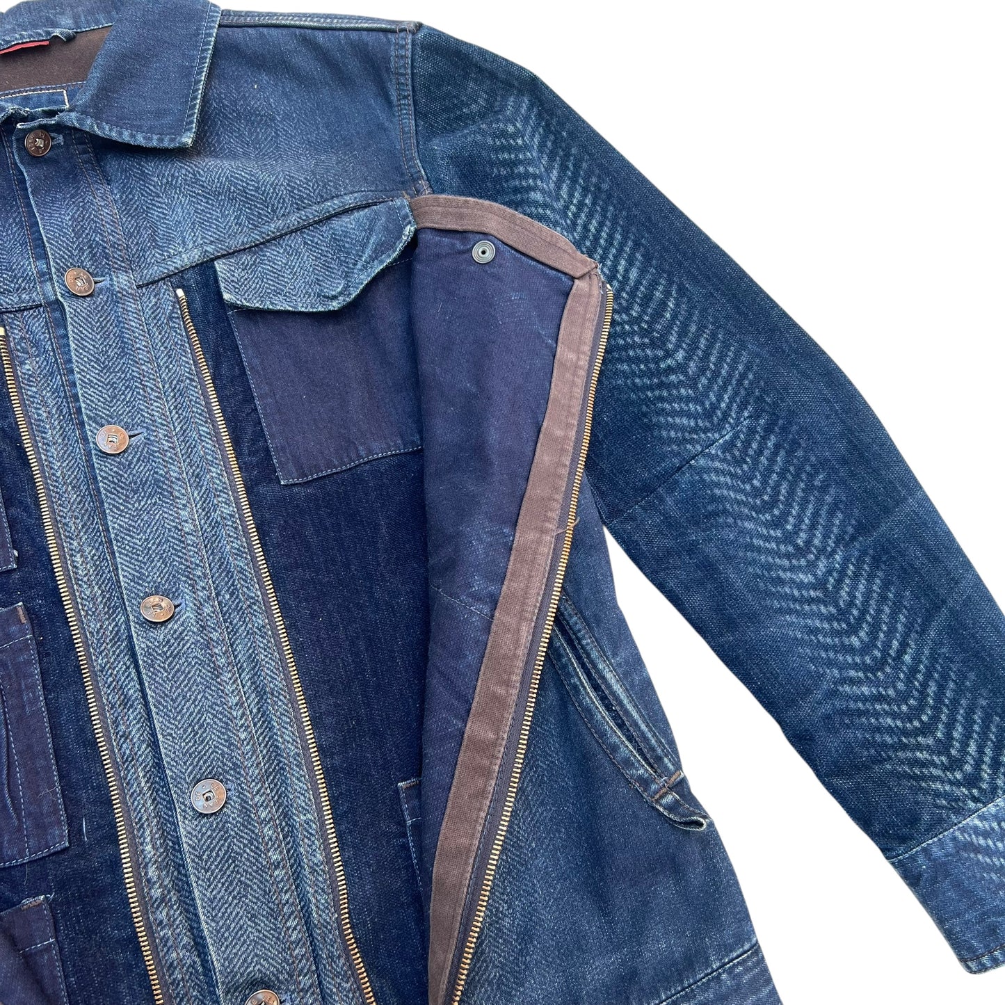 00s Marithé + François Girbaud Stealth pocket jacket