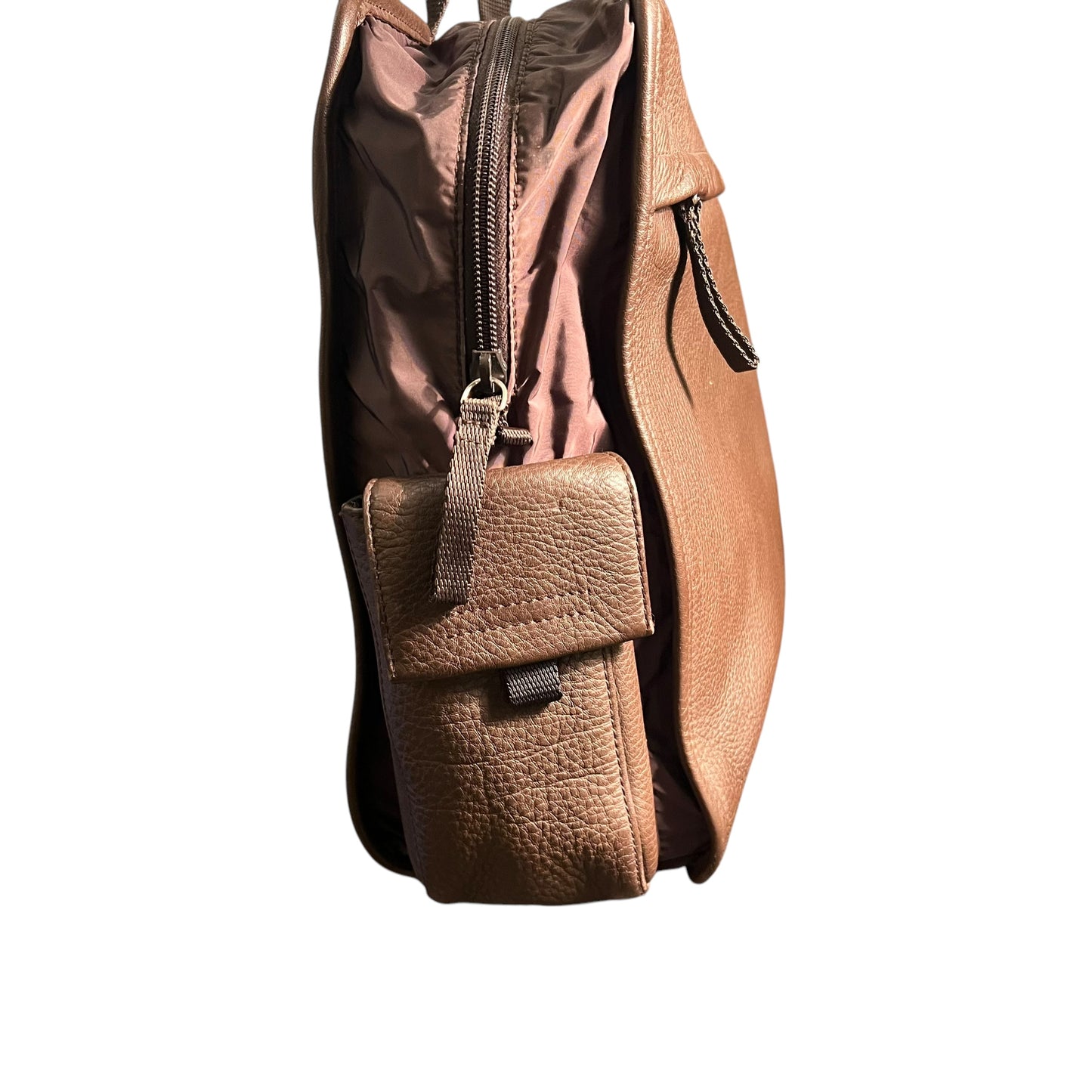 00s Prada Nylon & Leather Hand Bag