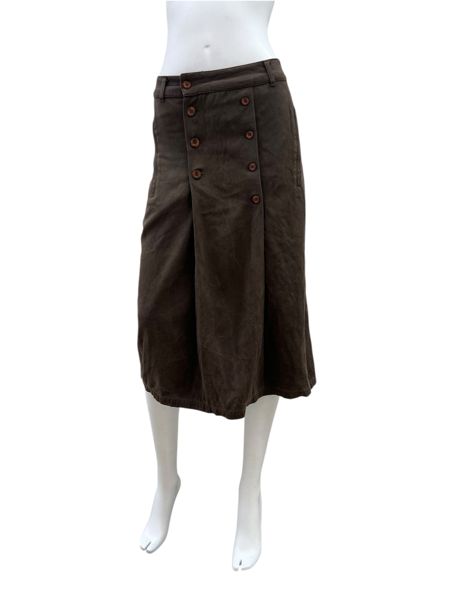 80s Marithé + François Girbaud Asymmetric Skirt