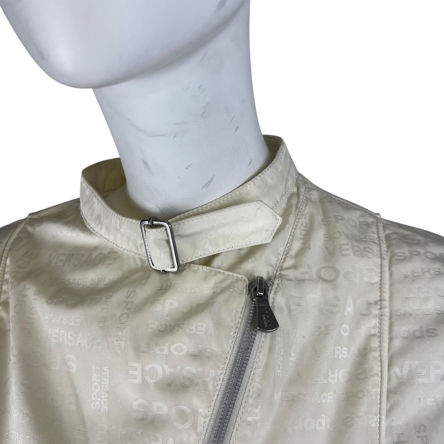 2000s Versace Sport Asymmetric Jacket
