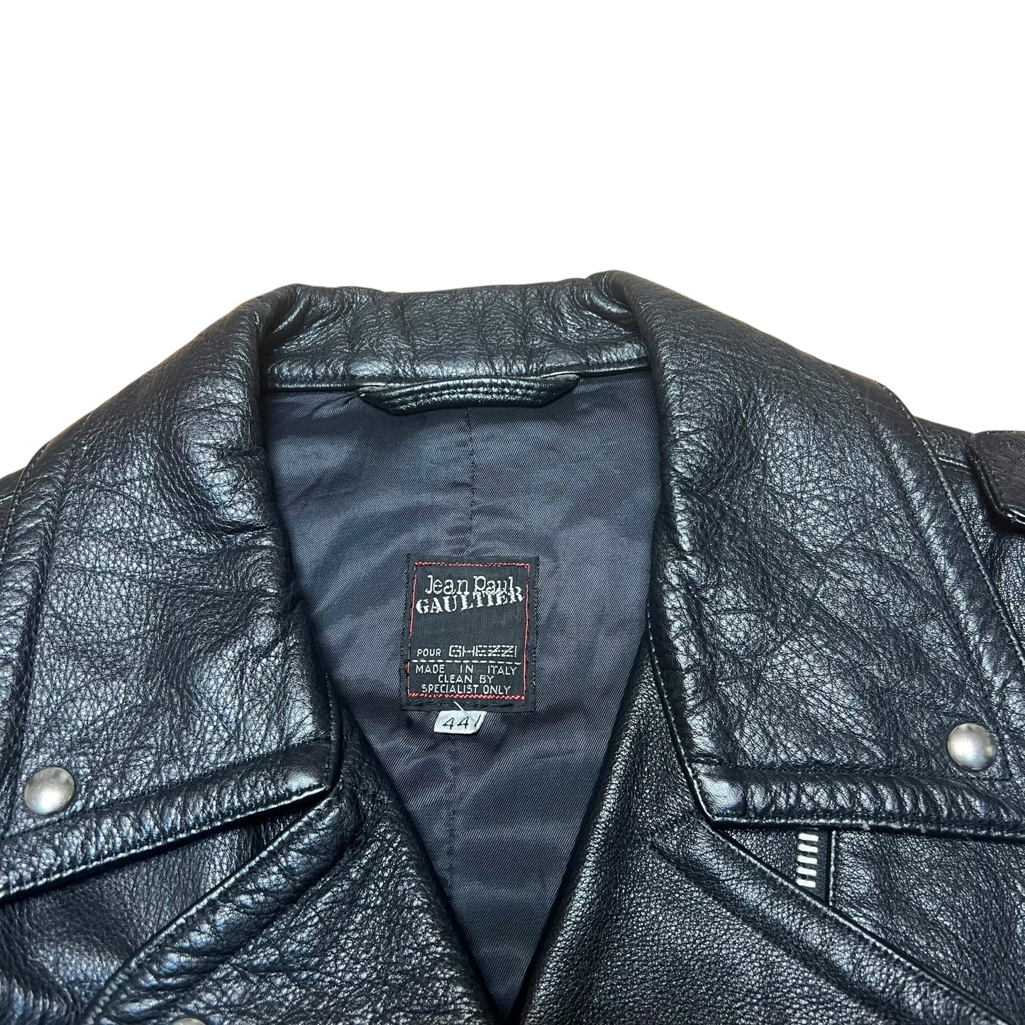 Jean Paul Gaultier Ghezzi perfecto biker Jacket