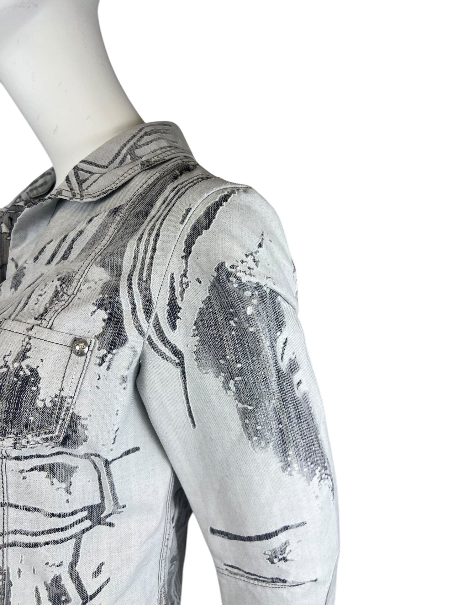 00’ Marithé + François Girbaud Trompe l’oeil Jacket