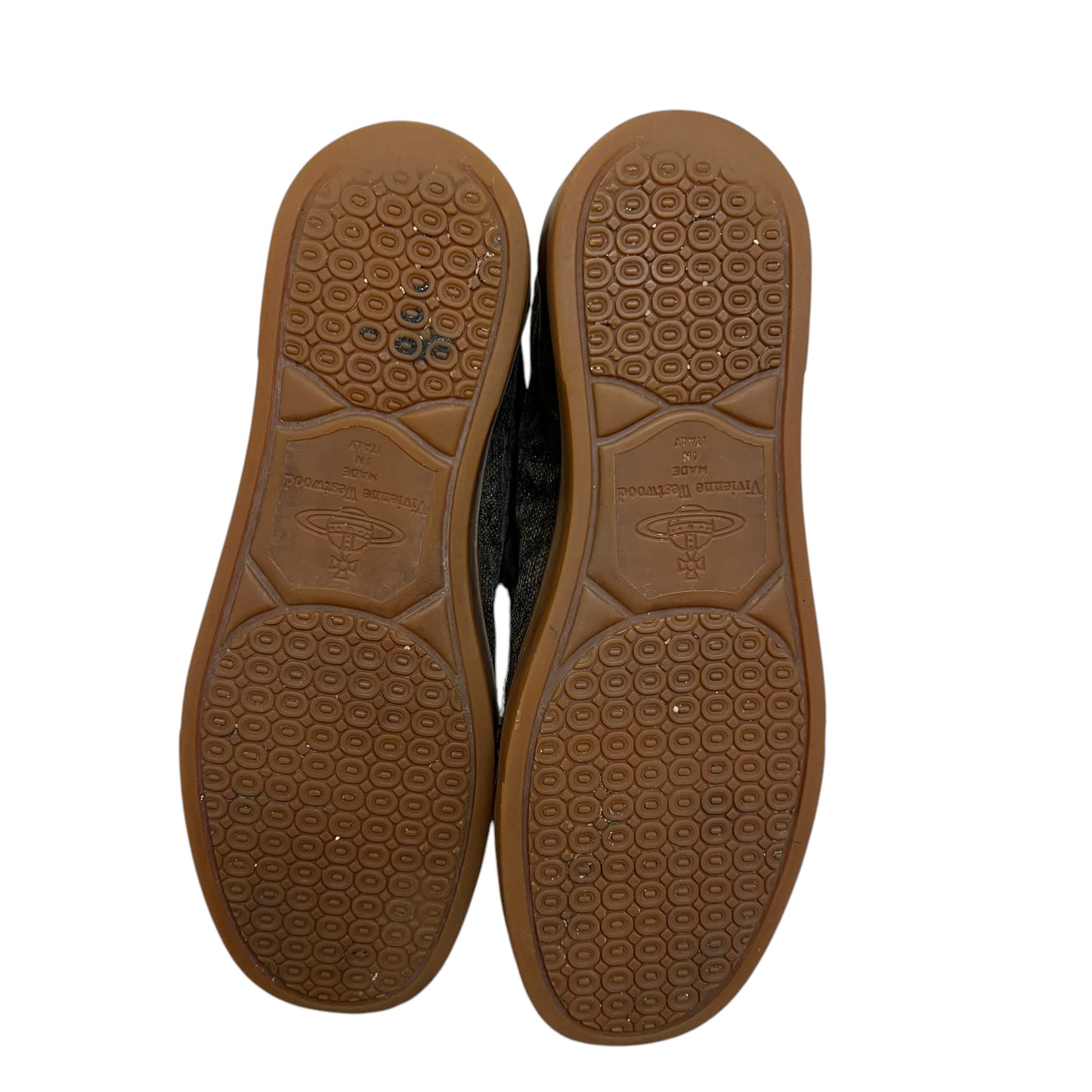 00s Vivienne Westwood Canvas Printed Sneakers