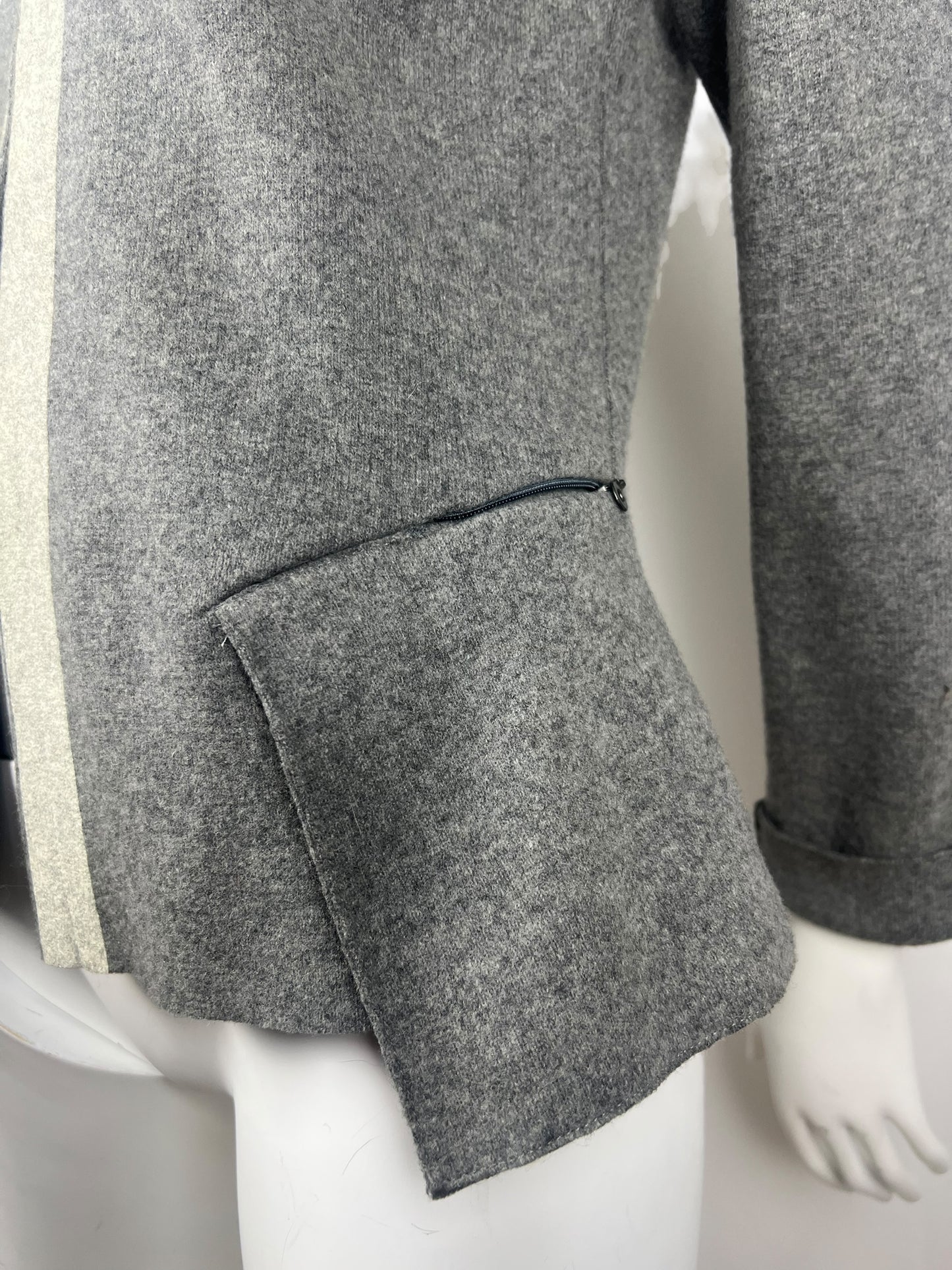 00’ Marithé + François Girbaud Wool Hook Closure Jacket