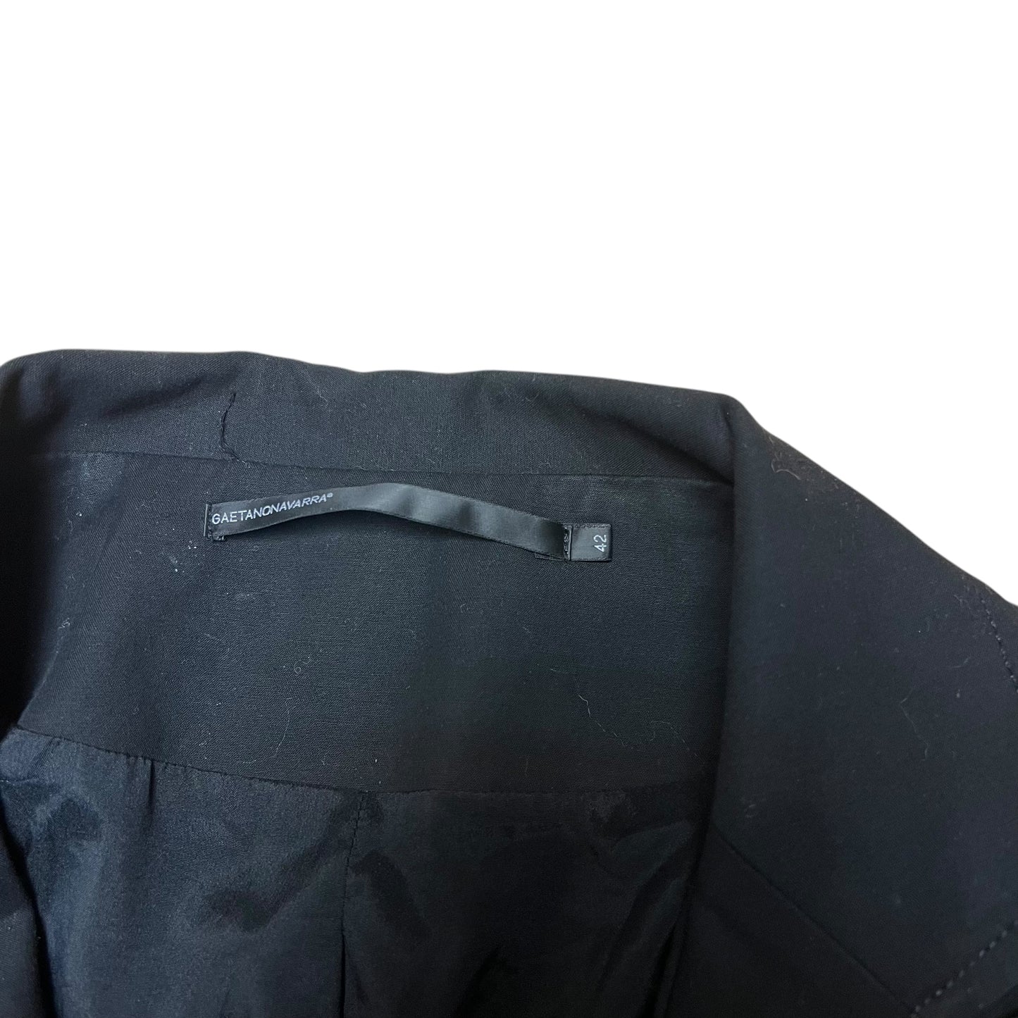 00’ Gaetano Navarra Asymmetric Zippered Kneck Jacket