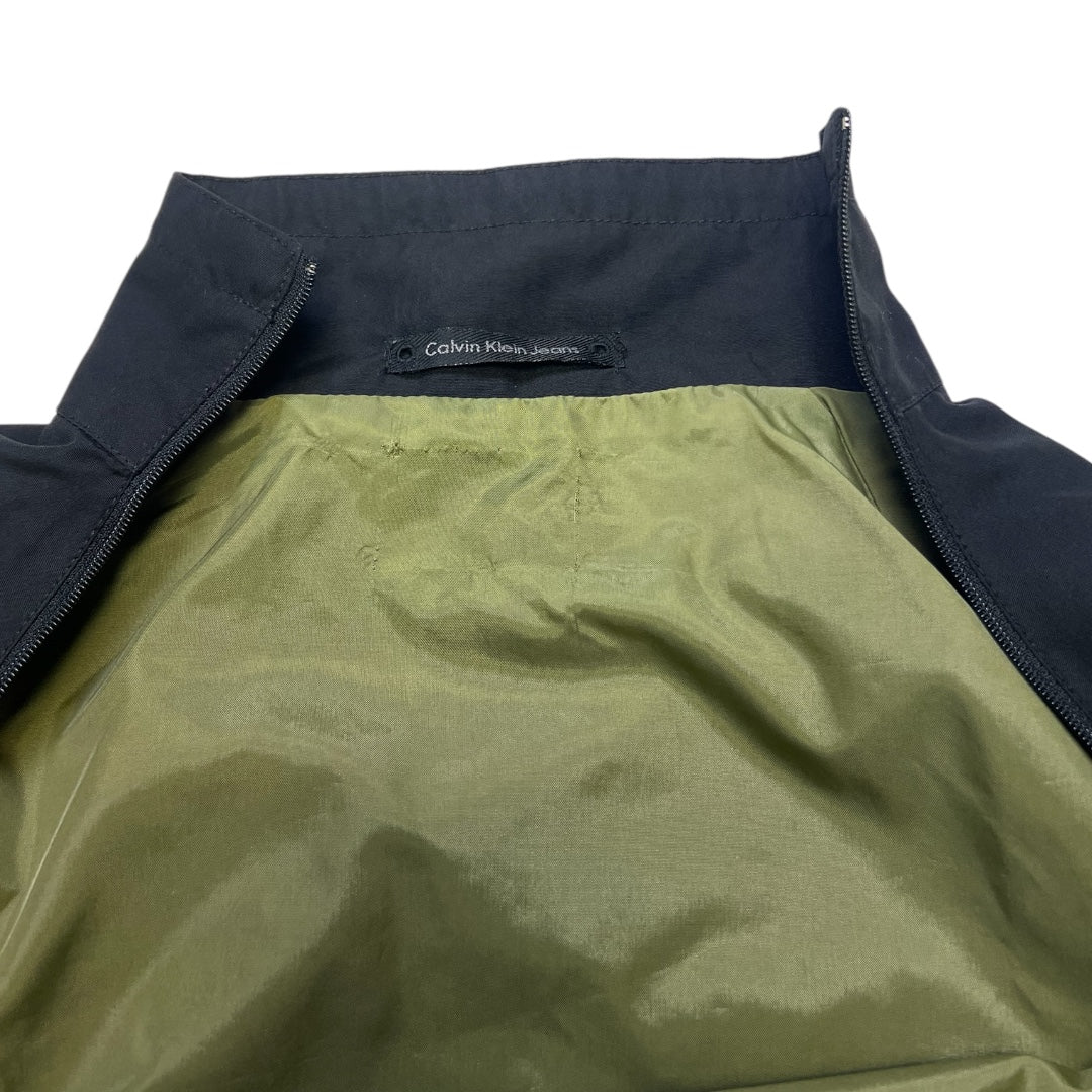 00’ Calvin Klein Jeans Doble Kneck Zip Light Jacket