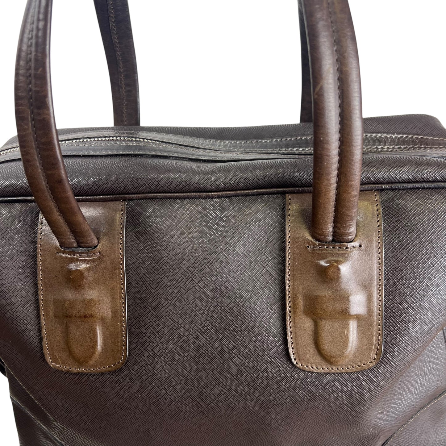 Neil Barrett Leather Effect Shoulder Bag, 2000s