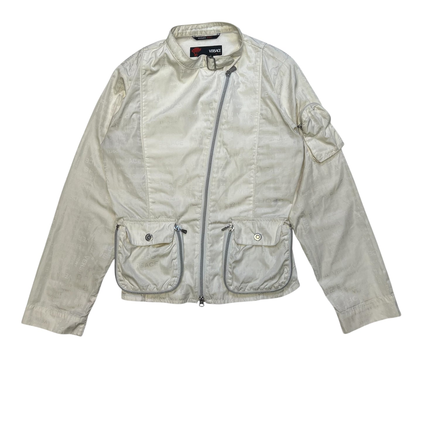 2000s Versace Sport Asymmetric Jacket