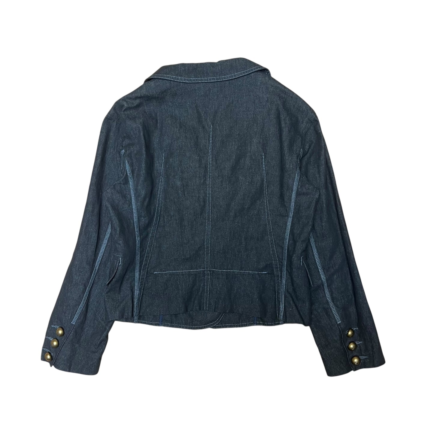 00’ Sonia Rykiel Asymmetric Denim Jacket