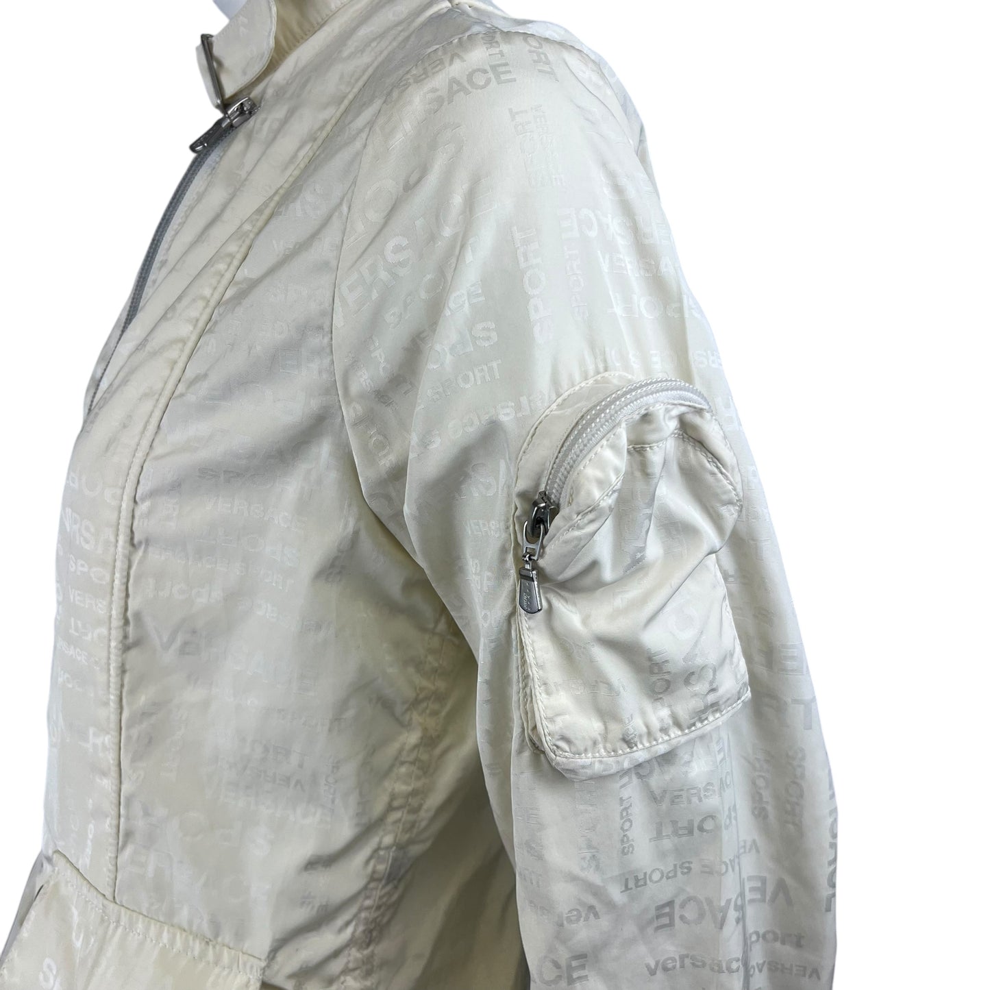 2000s Versace Sport Asymmetric Jacket