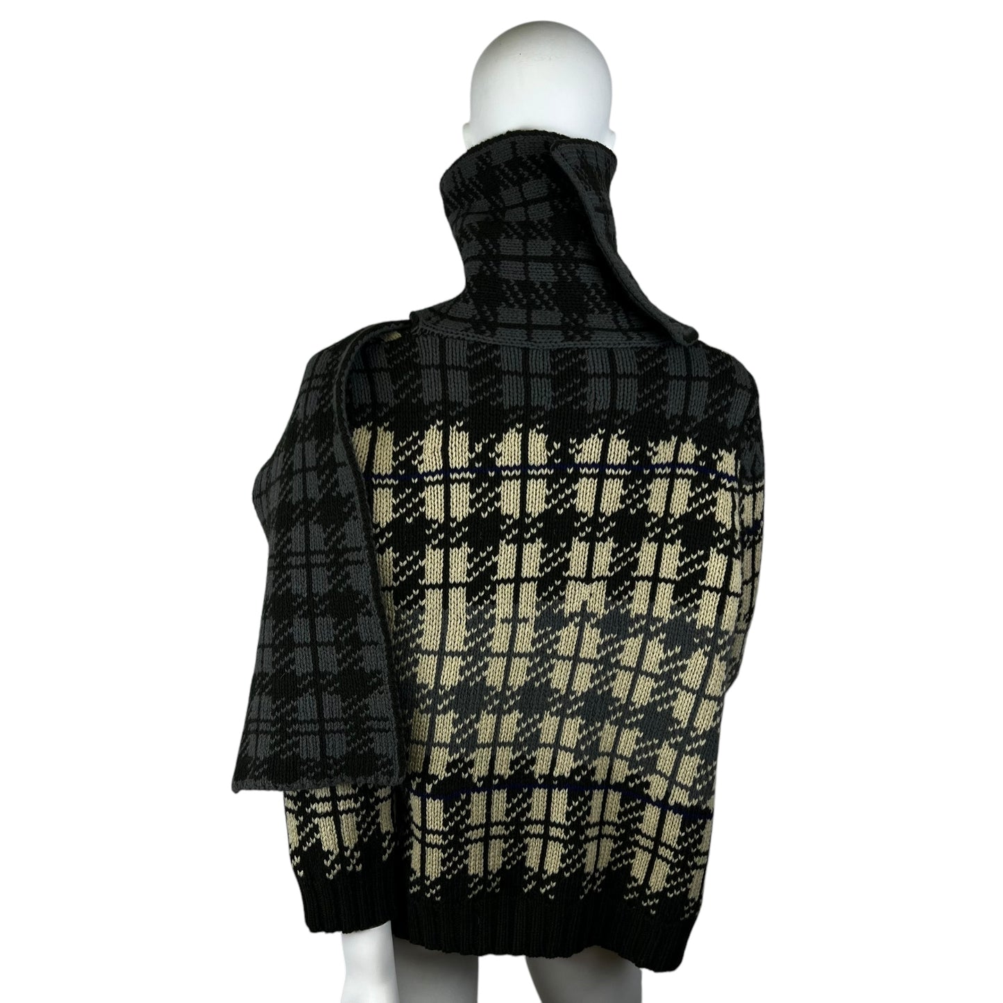 00’ Dries van Noten Wool Scarf sweater