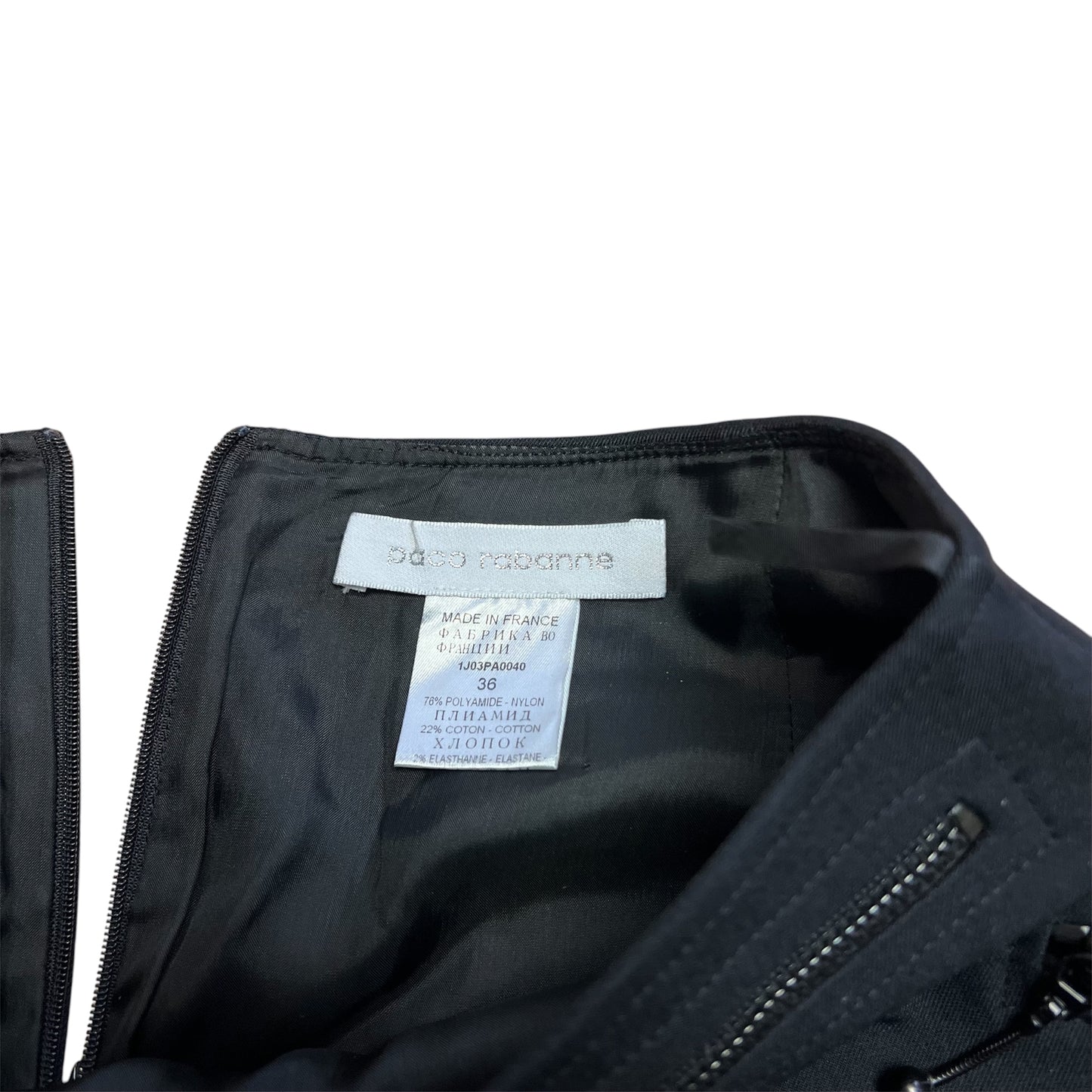 00’ Paco Rabanne Convertible Skirt