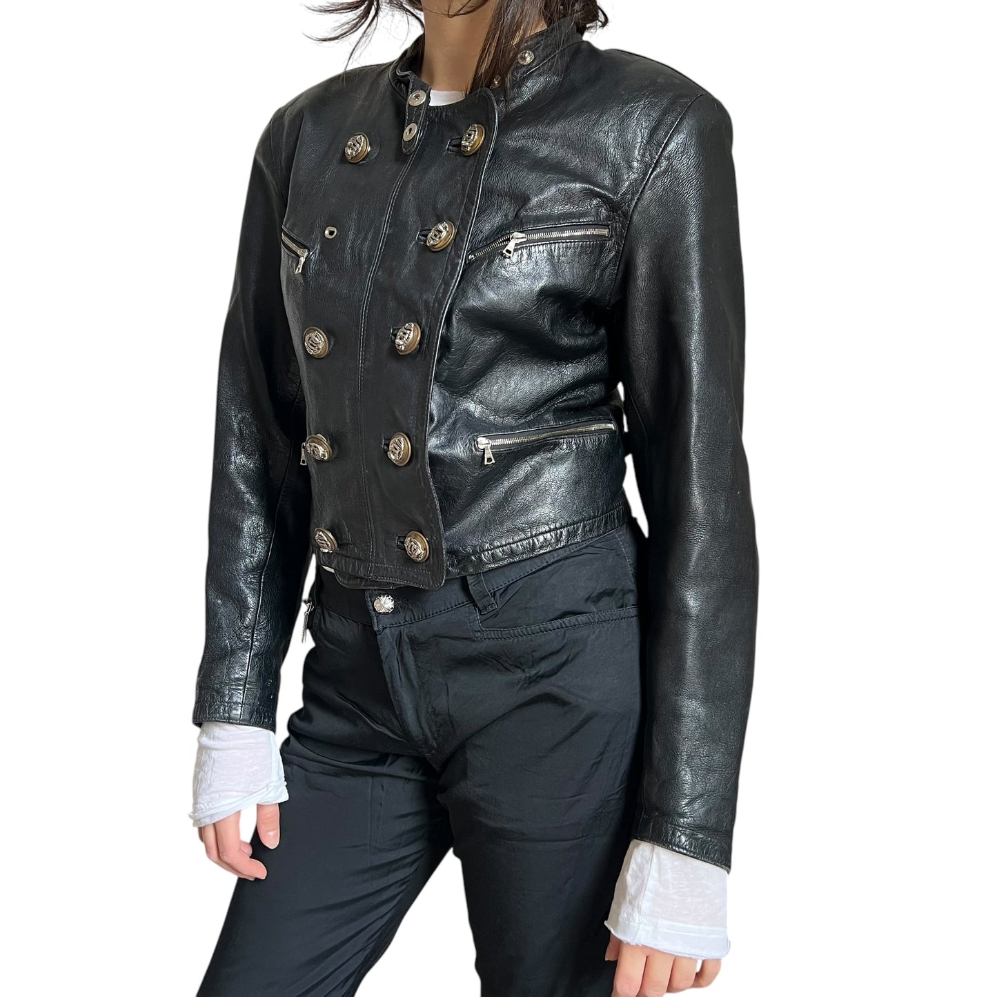 80s Marithé + François Girbaud “ CDM “ Leather Jacket