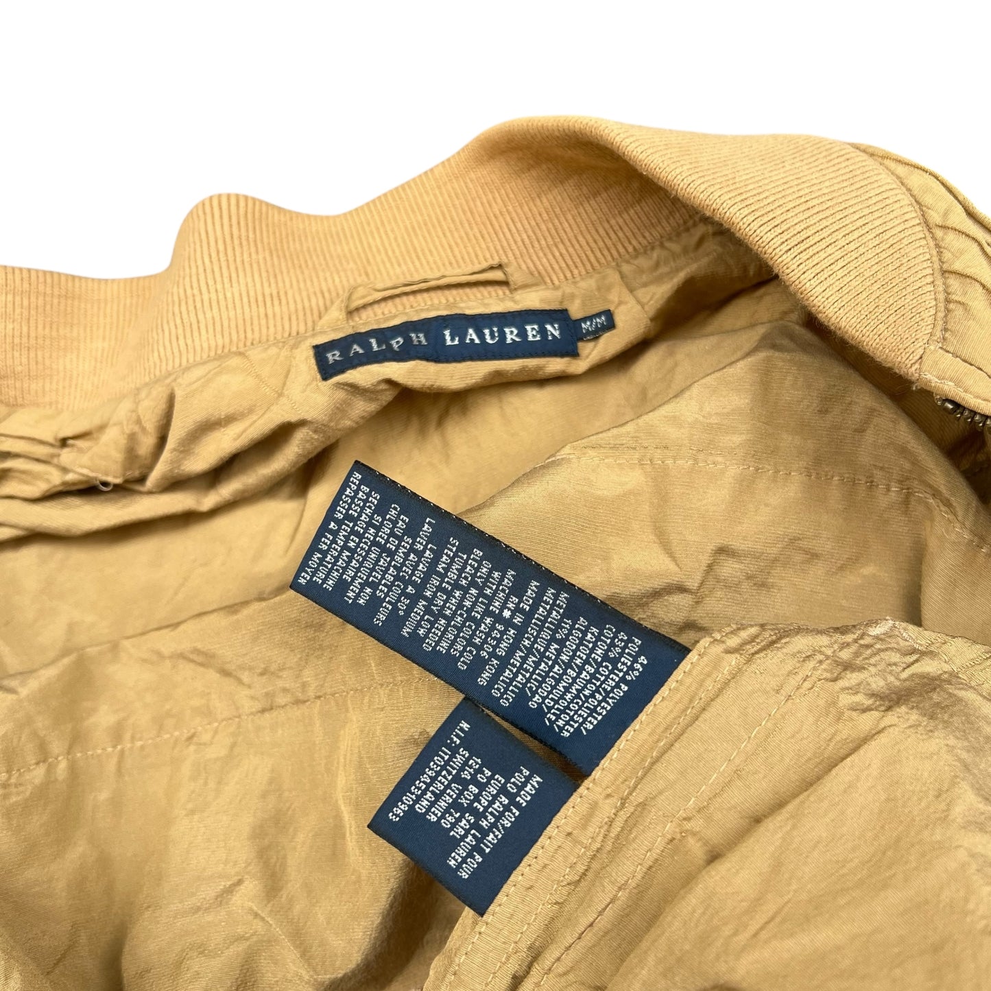 00s Ralph Lauren Metallic Cargo Jacket