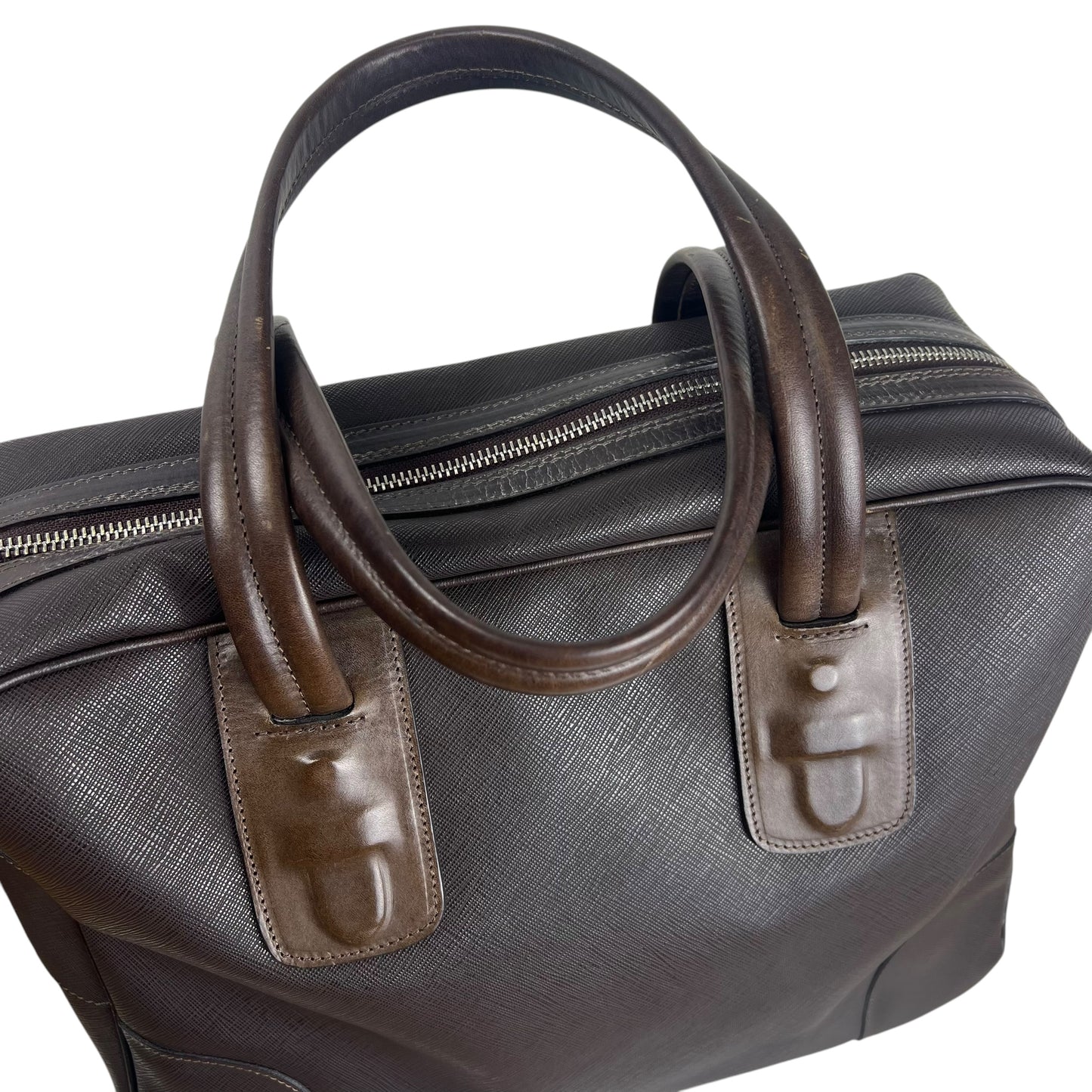 Neil Barrett Leather Effect Shoulder Bag, 2000s