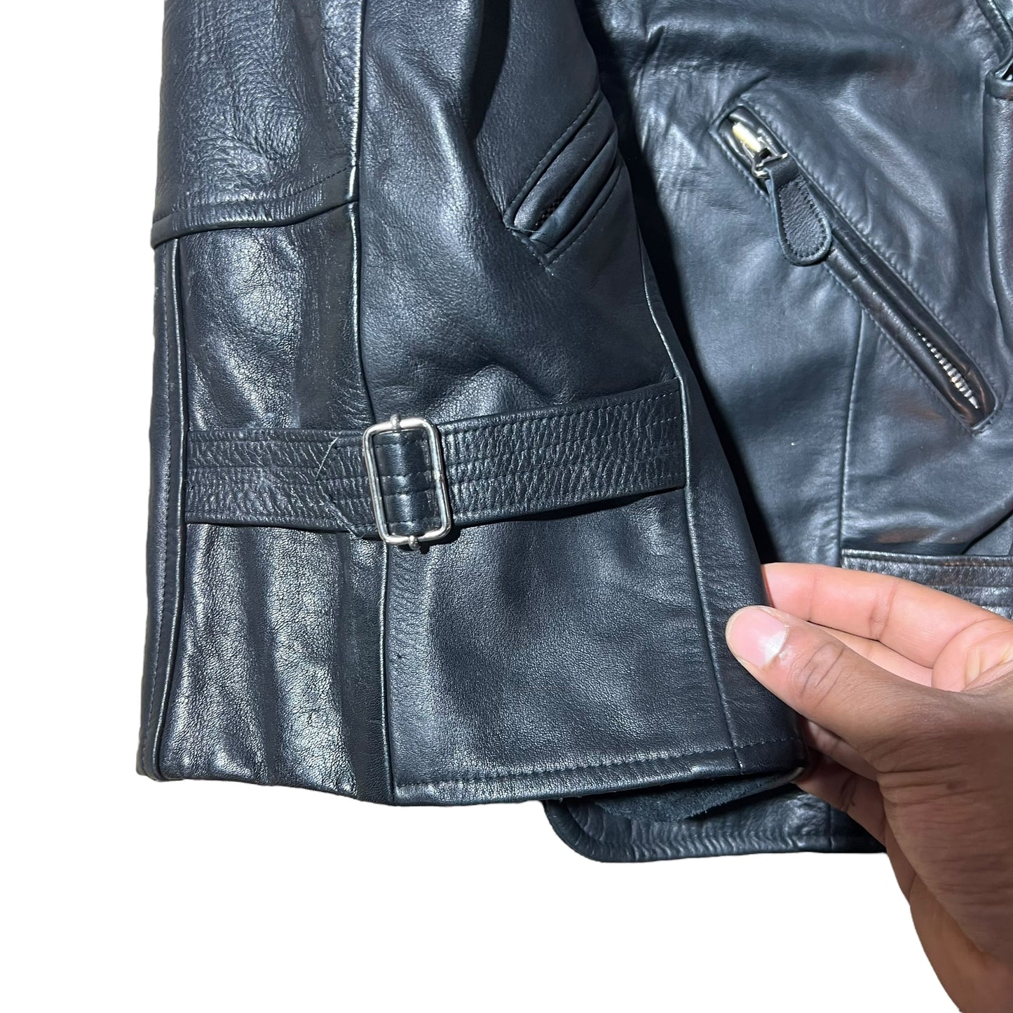 90s John Richmond Sex&Lies&Religion Leather Vest