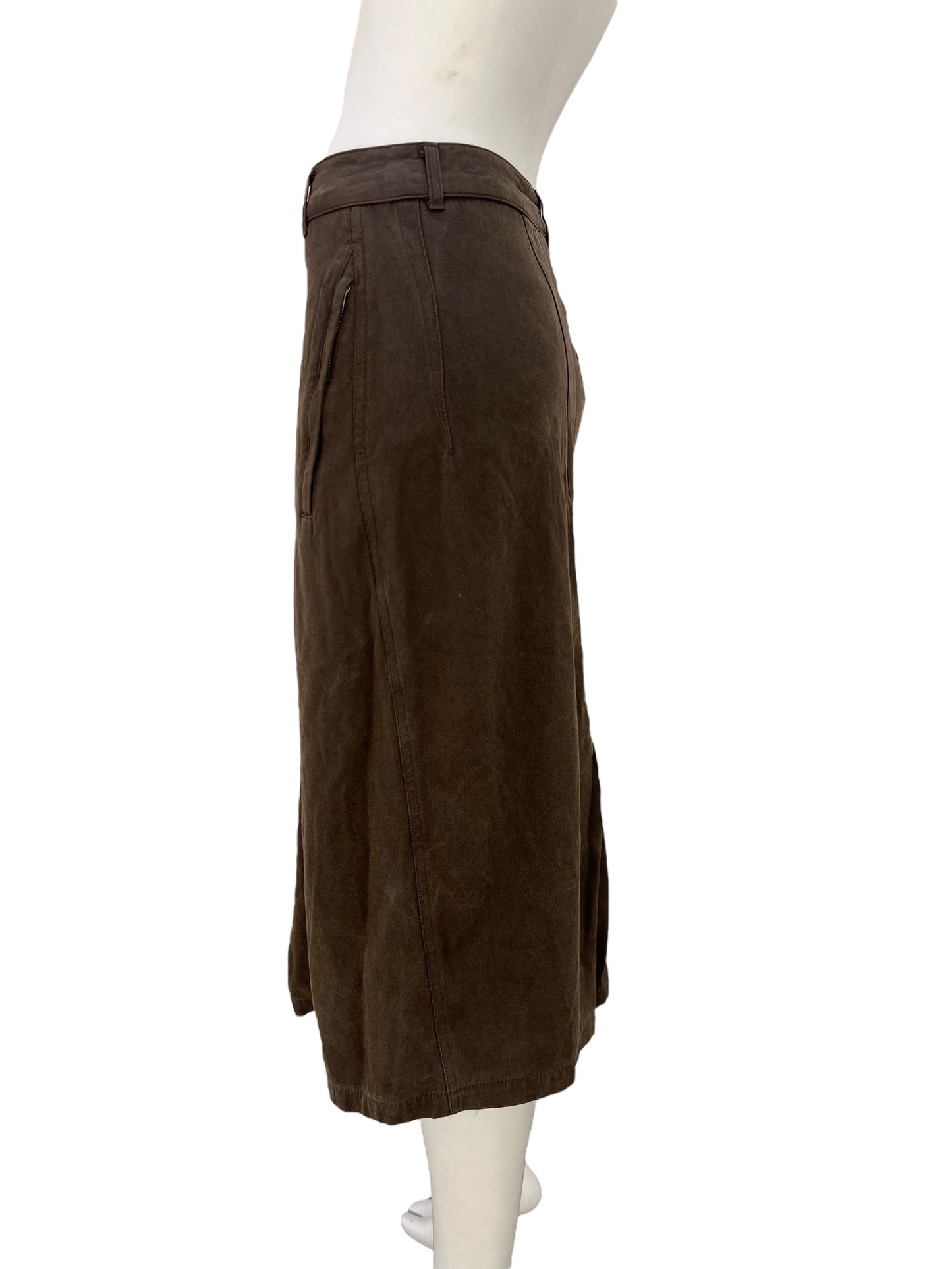 80s Marithé + François Girbaud Asymmetric Skirt