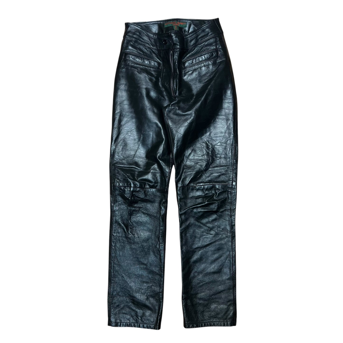 90s Katharine Hamnet Leather Pants