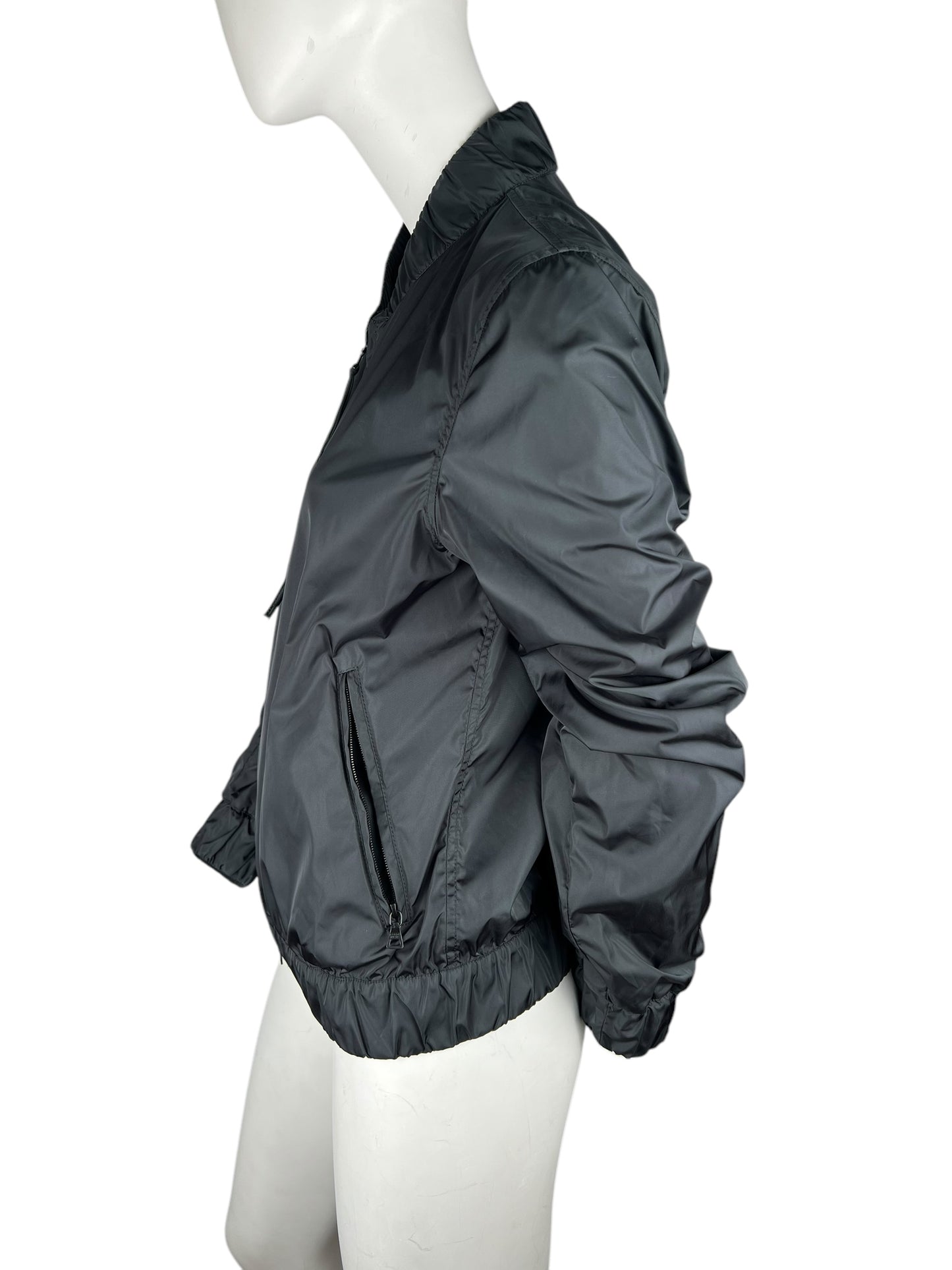 00’ Prada Main Line Nylon Bomber Jacket