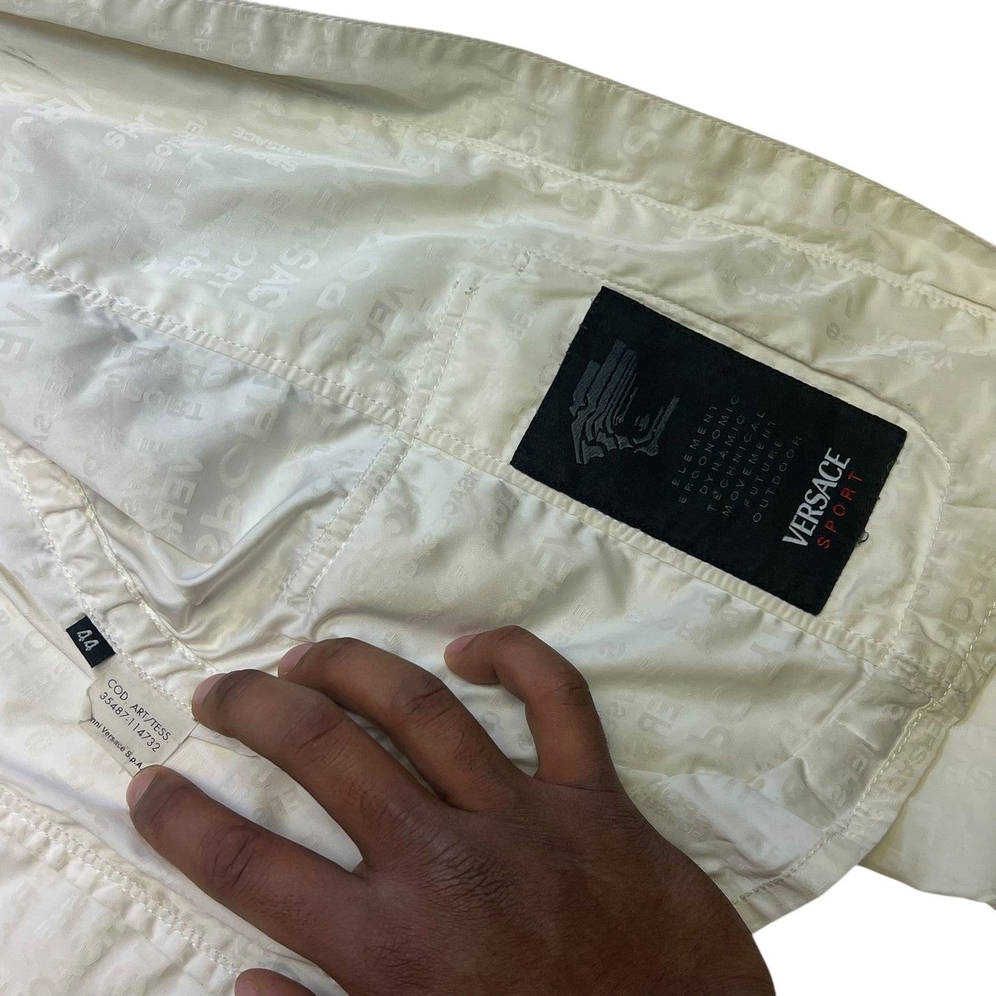 2000s Versace Sport Asymmetric Jacket