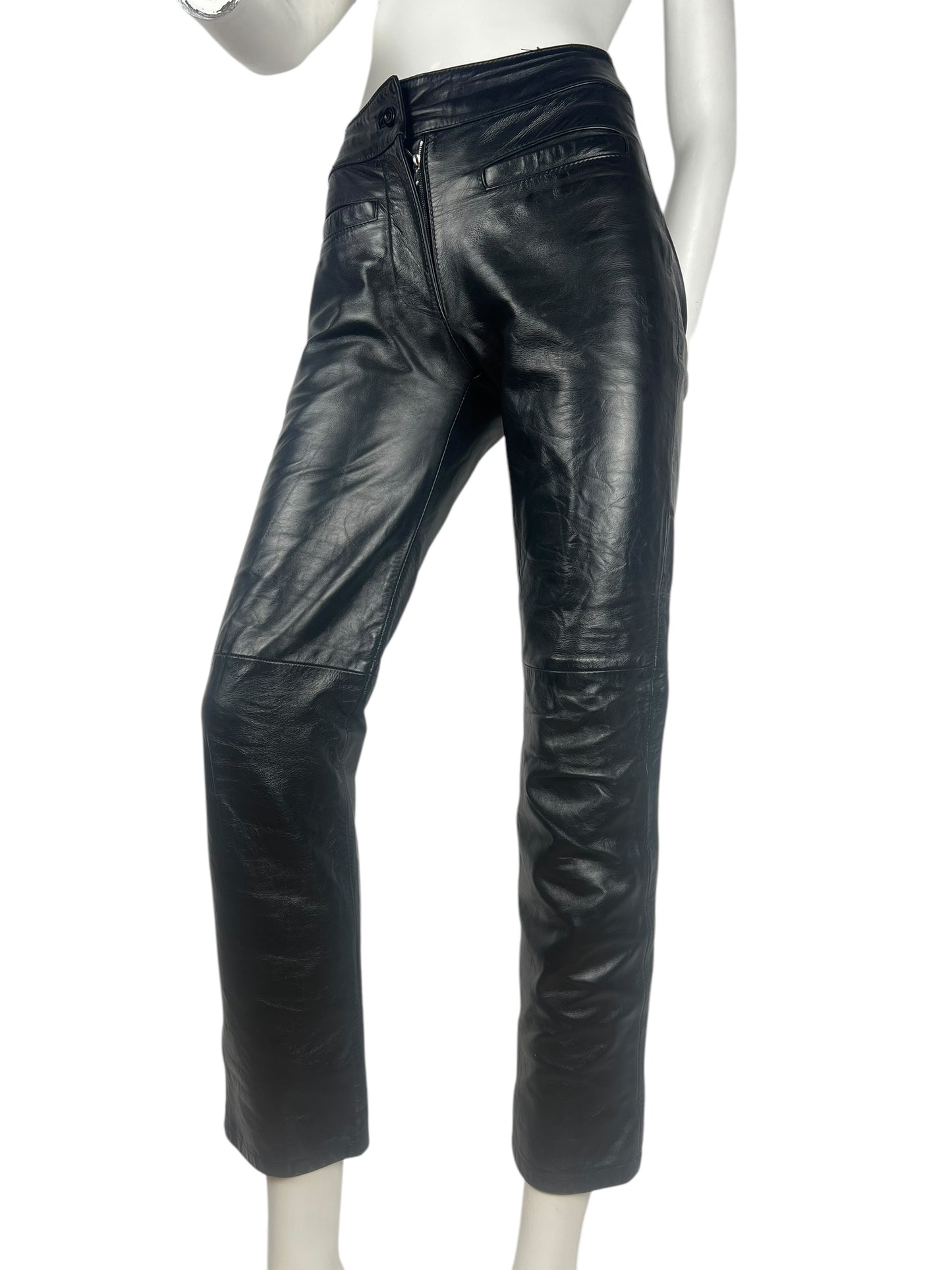 90s Katharine Hamnet Leather Pants