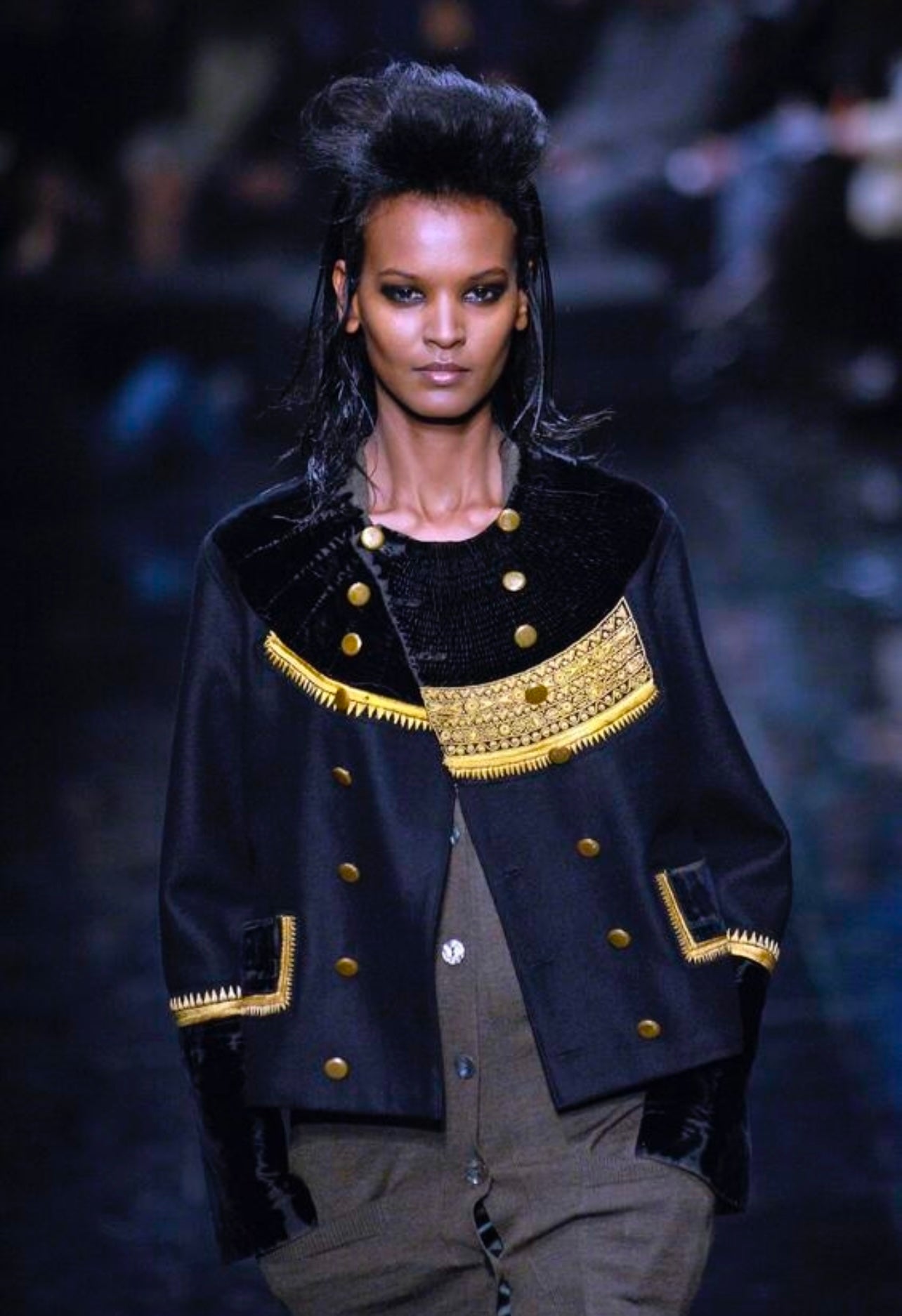 FW2005 Jean Paul Gaultier Militar Inspired jacket