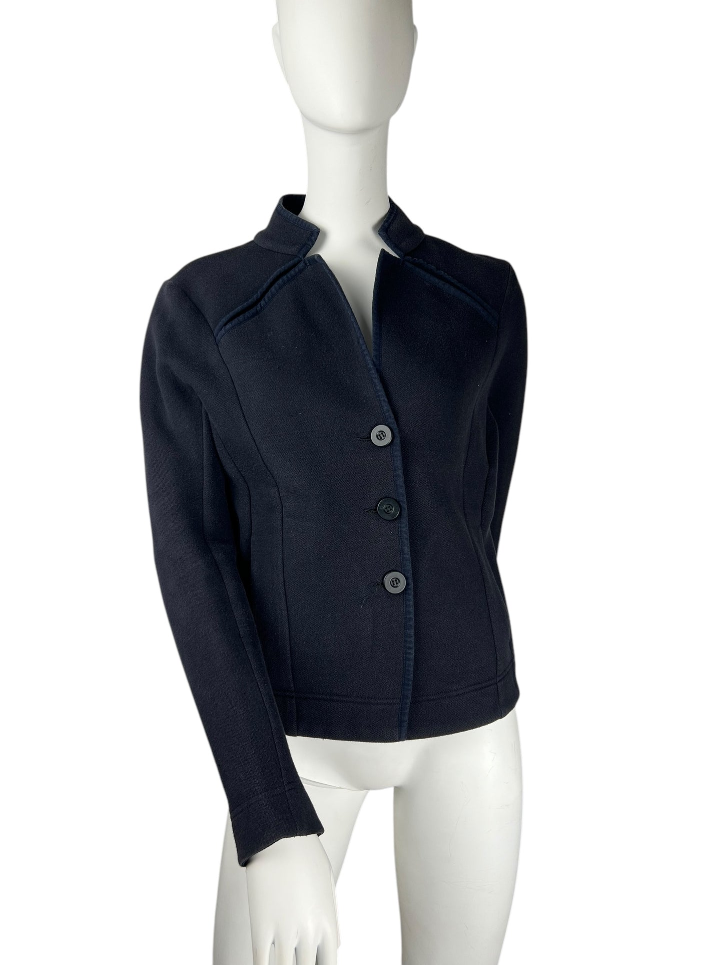 00s Marithé + François Girbaud Cotton Blazer