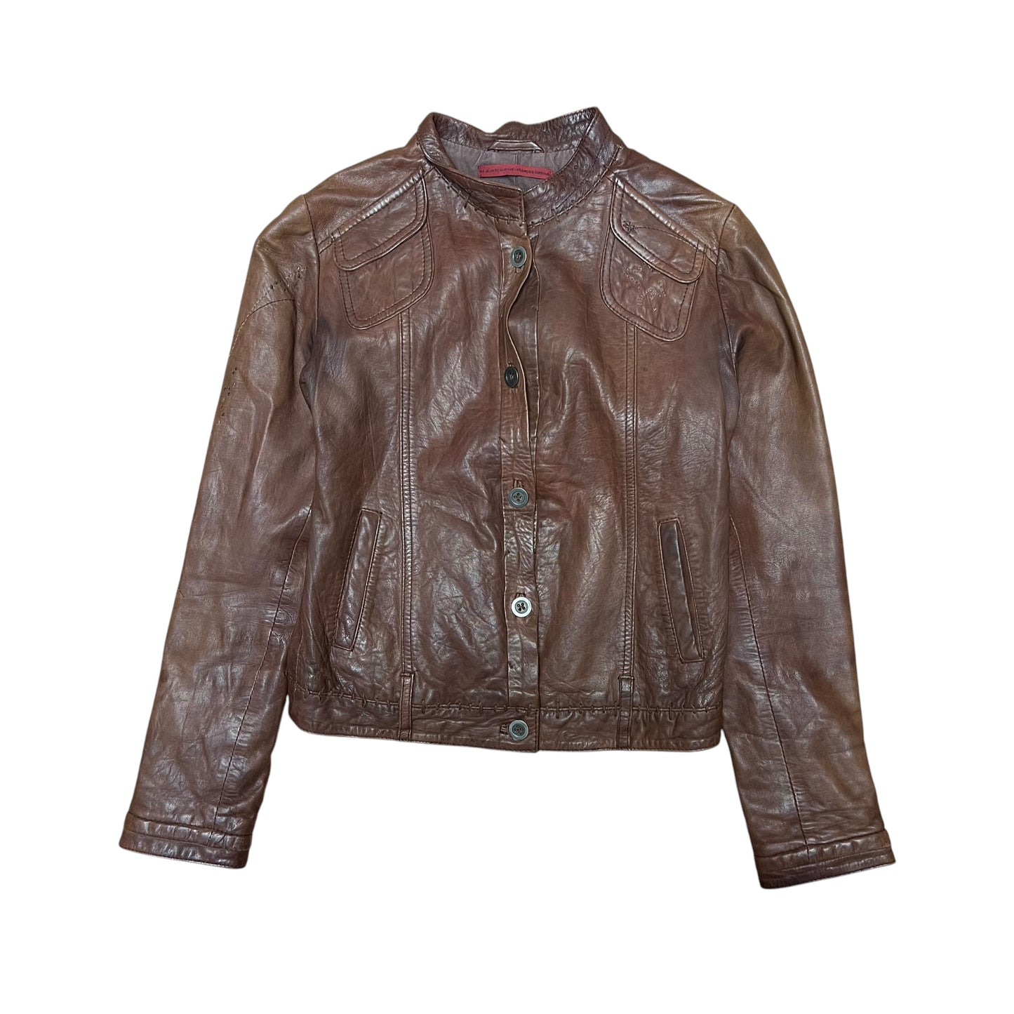 00’ Marithé + François Girbaud Leather Jacket