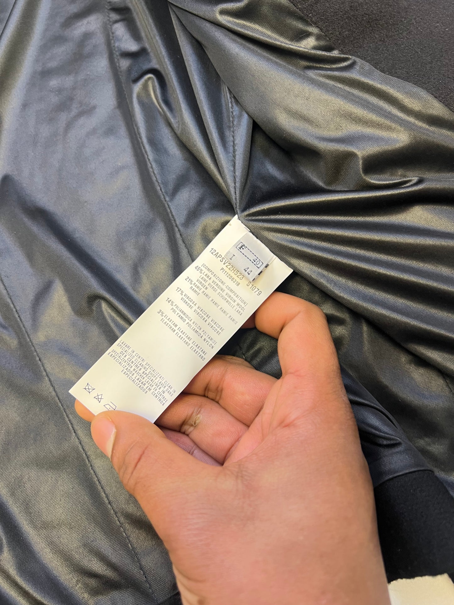 00s Plein Sud Zippered Arms Asymmetric Jacket