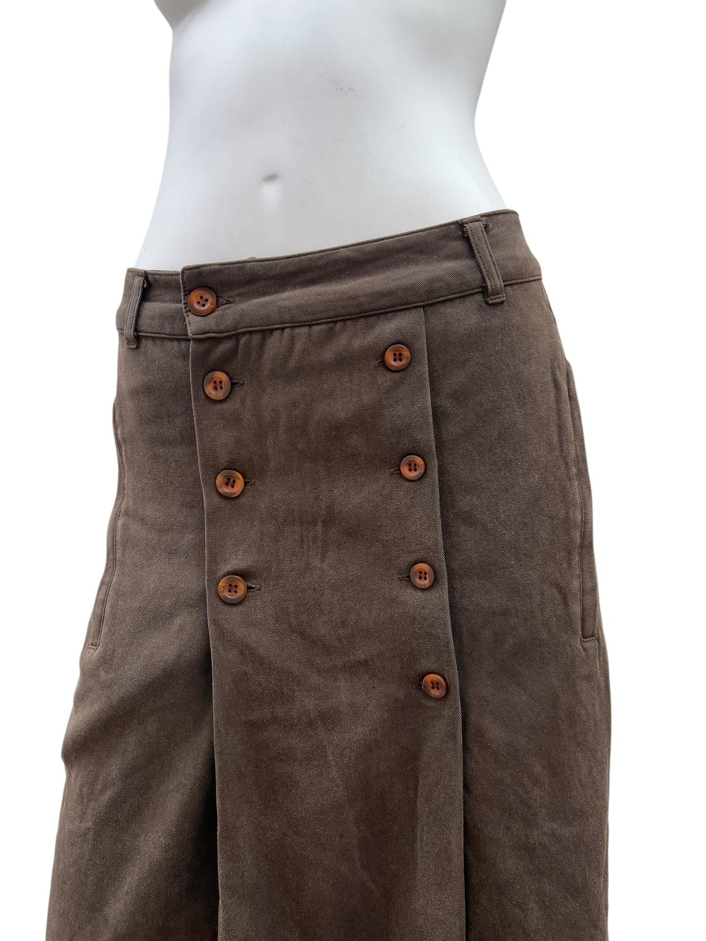 80s Marithé + François Girbaud Asymmetric Skirt