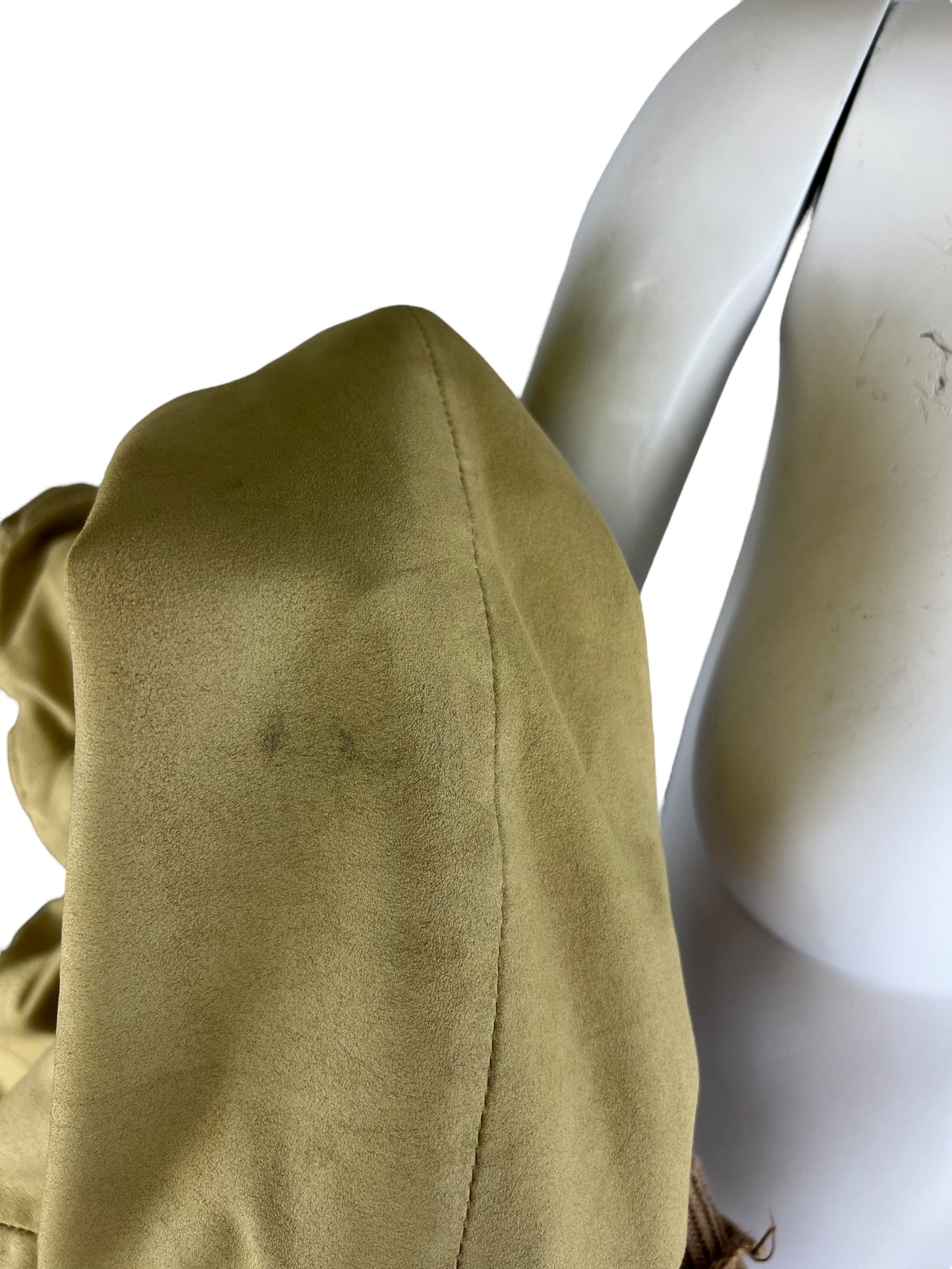 00s Marithé + François Girbaud Leather Metal Closure Jacket