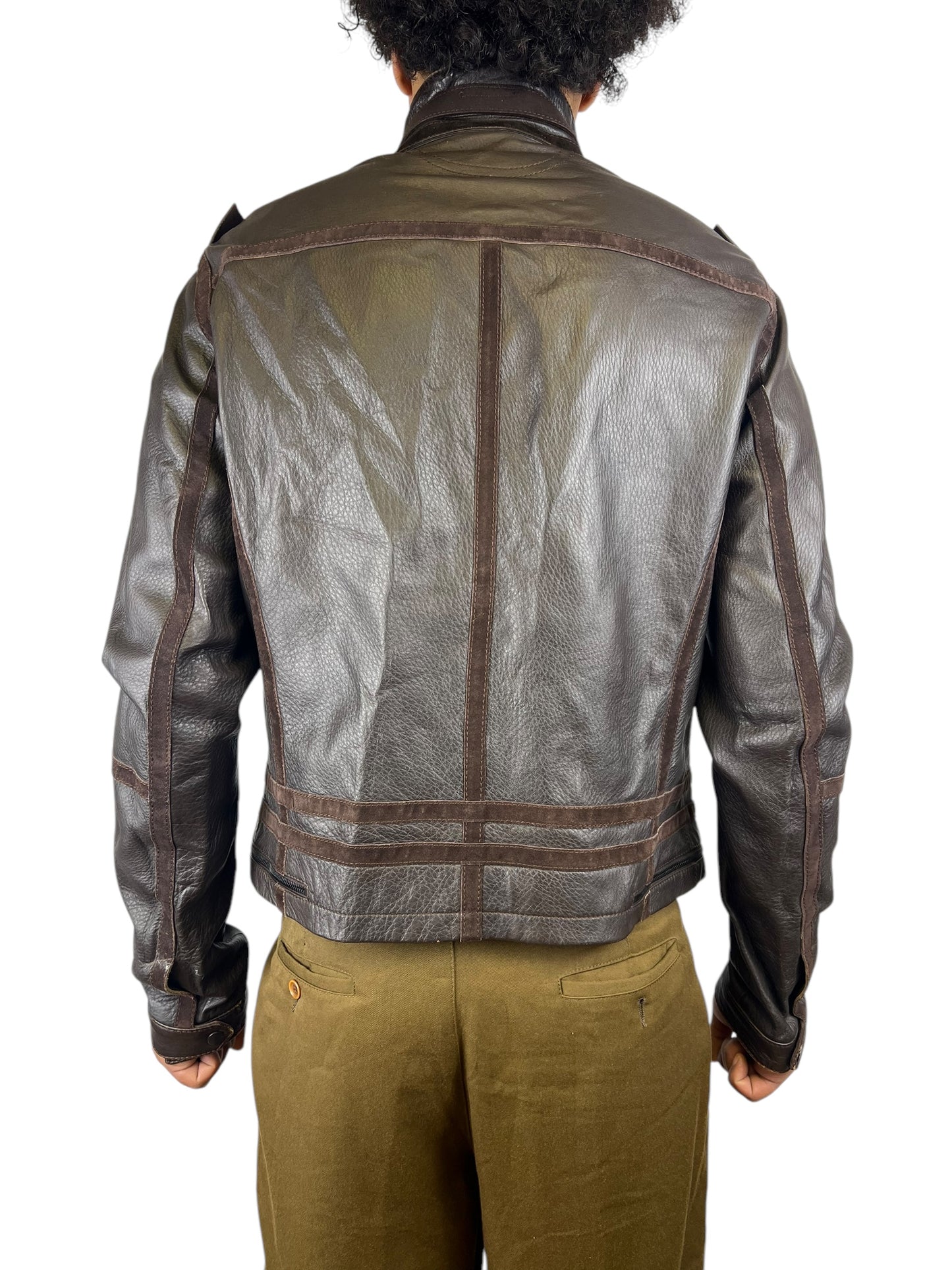 SS2006 Neil Barrett Leather Biker Jacket