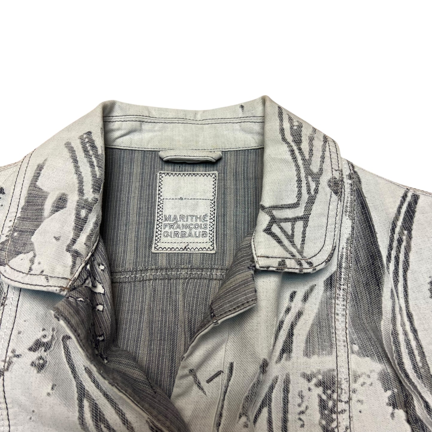 00’ Marithé + François Girbaud Trompe l’oeil Jacket
