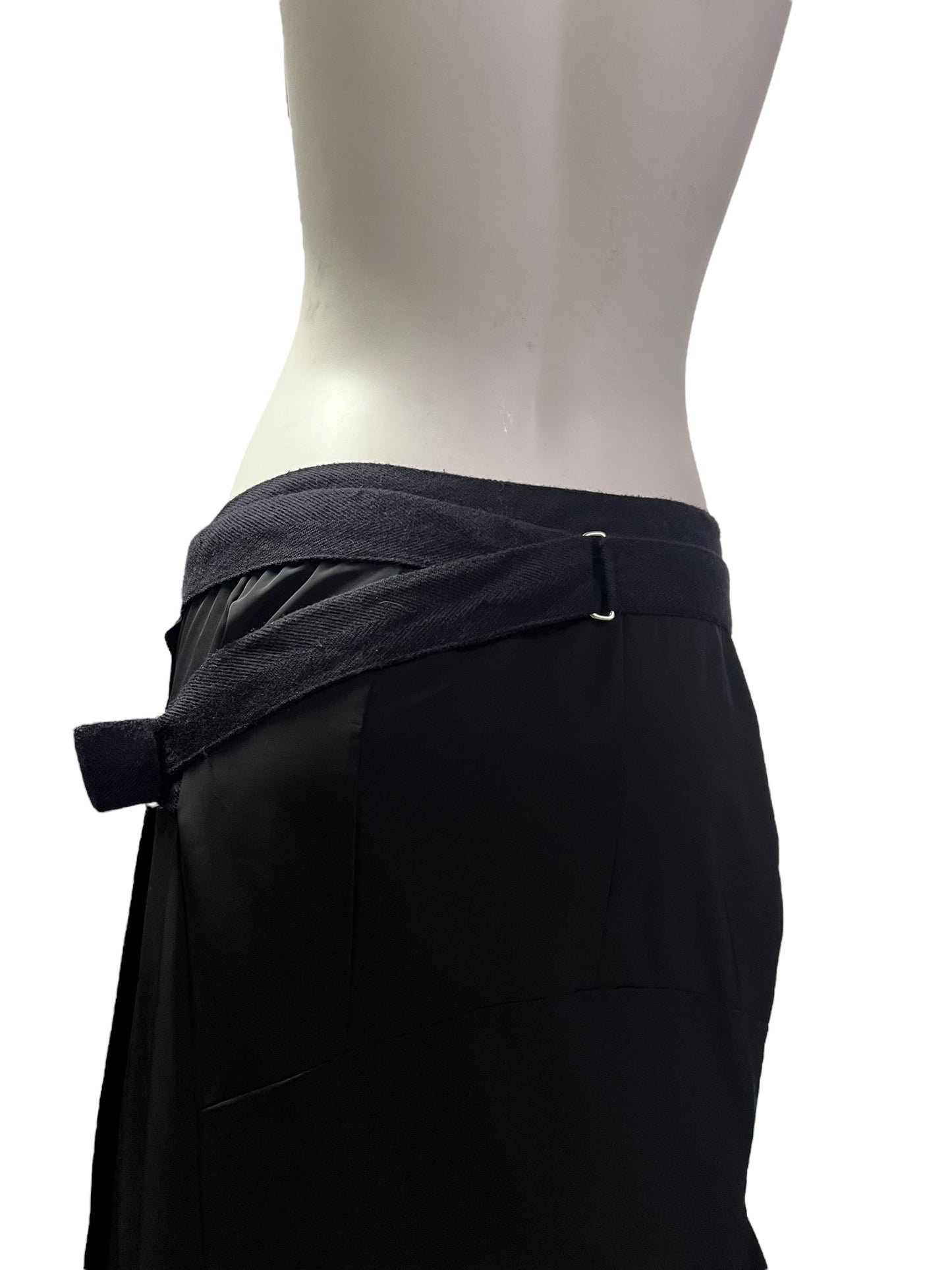 00s Marithé + François Girbaud Asimmetrical Skirt