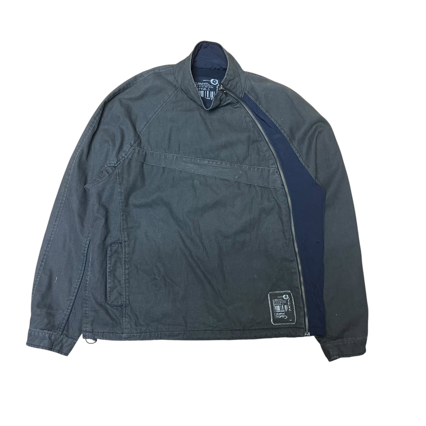 00s Adolfo Dominguez Salta Asimmetric Jacket