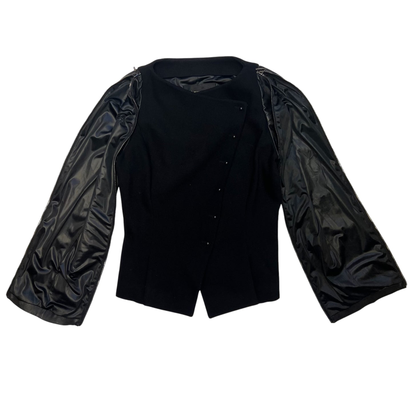00s Plein Sud Zippered Arms Asymmetric Jacket
