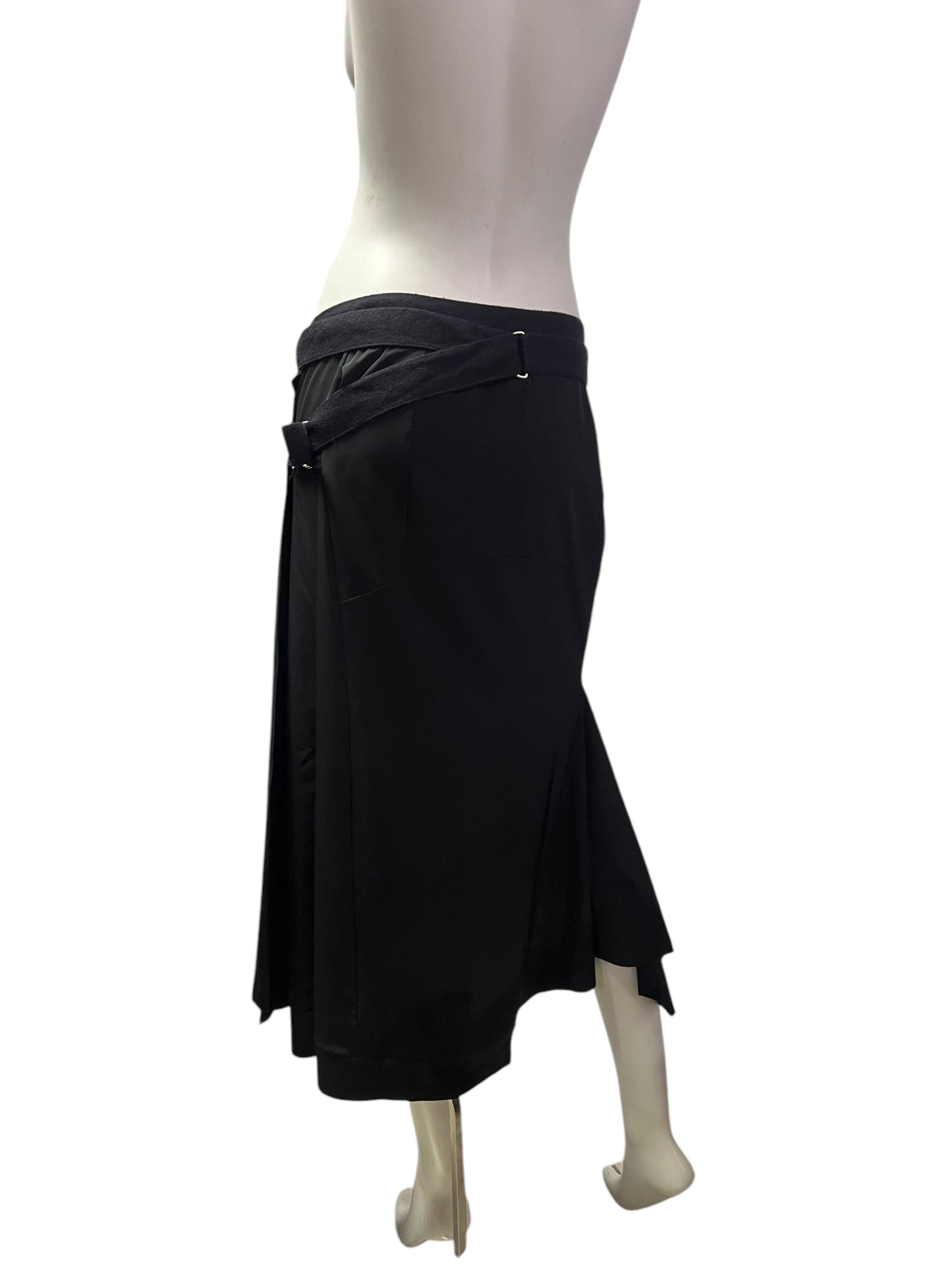00s Marithé + François Girbaud Asimmetrical Skirt