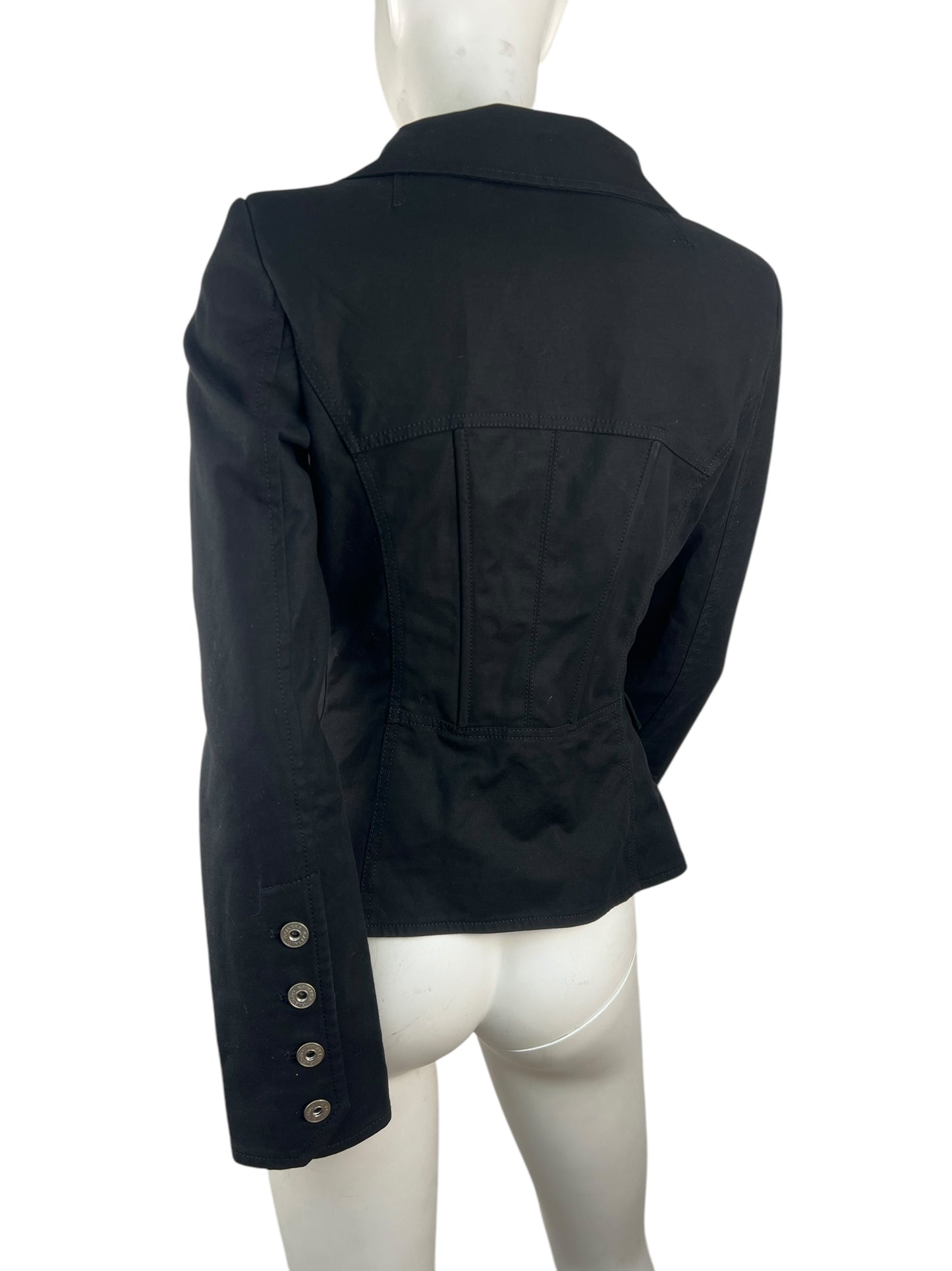 00’ Gaetano Navarra Asymmetric Zippered Kneck Jacket