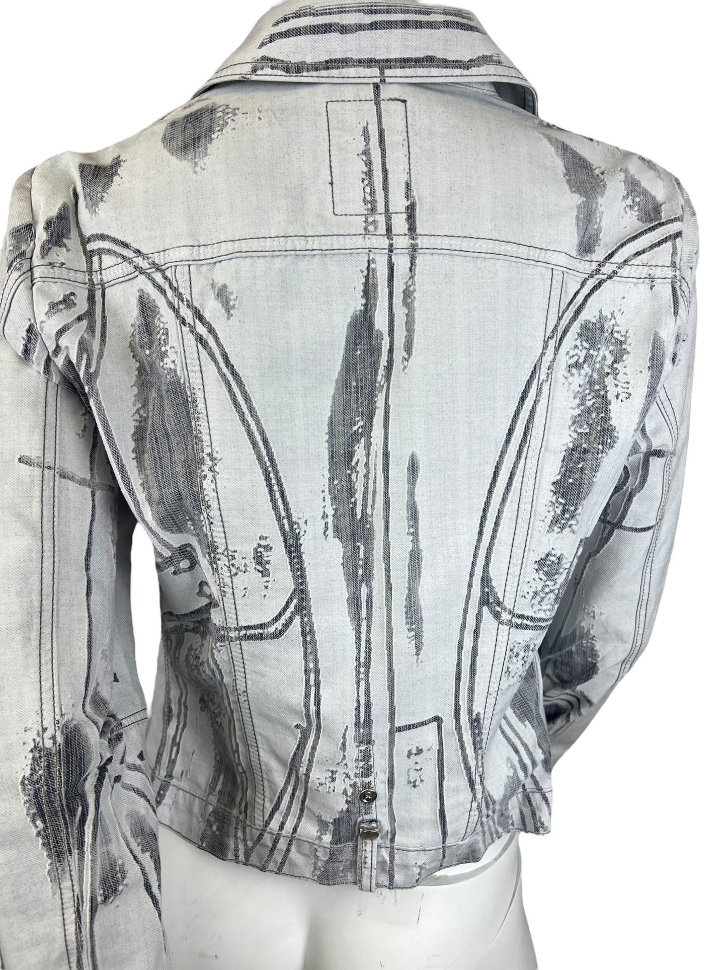 00’ Marithé + François Girbaud Trompe l’oeil Jacket