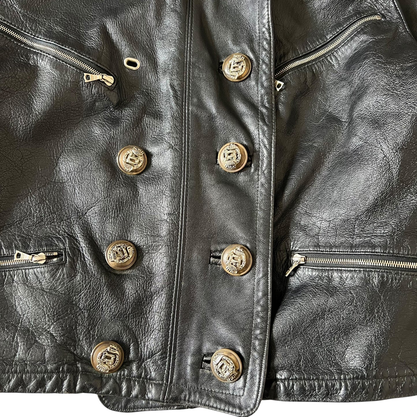 80s Marithé + François Girbaud “ CDM “ Leather Jacket