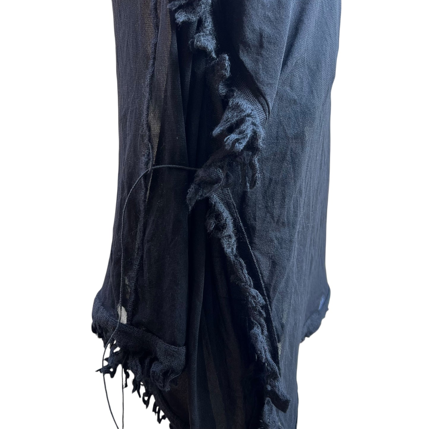 00s Jean Paul Gaultier Mesh Poncho