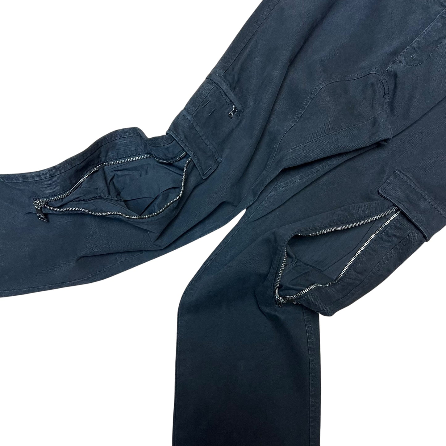00’ Neil Barrett Zippered Straight Pants