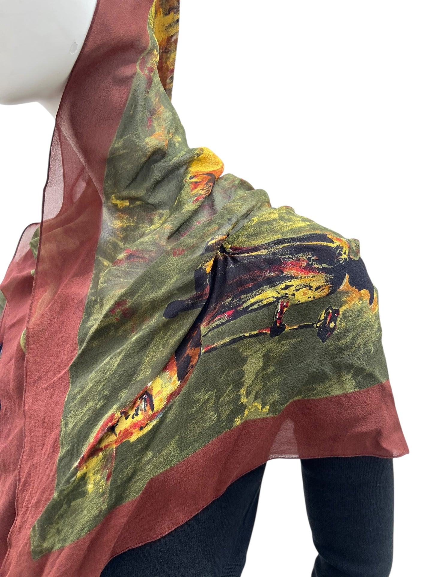 90s Jean Paul Gaultier Scarf Cardigan